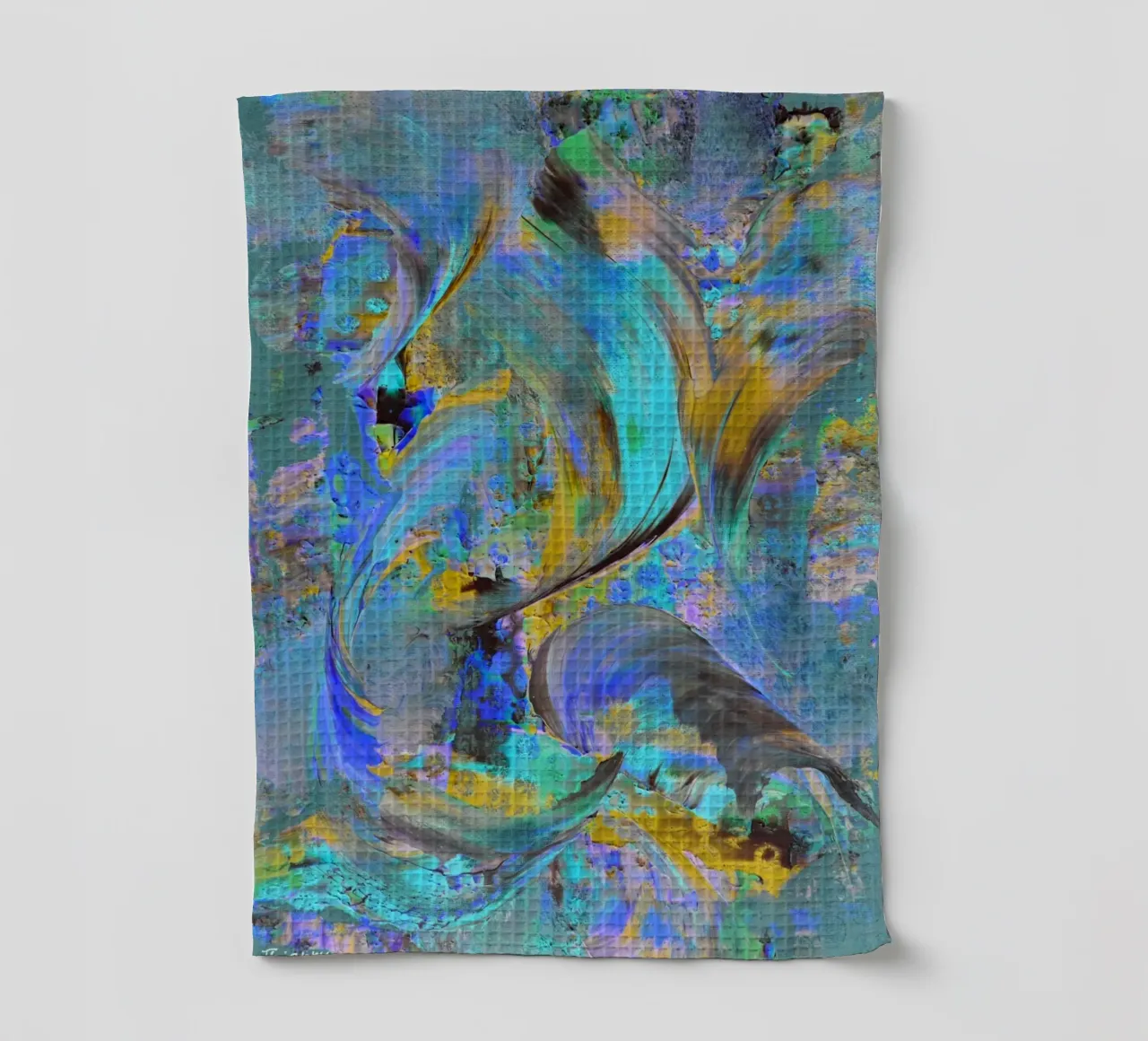 IDEAL GIFT 12. Invers canovaccio da cucina da Thierry Vobmann Abstract painting