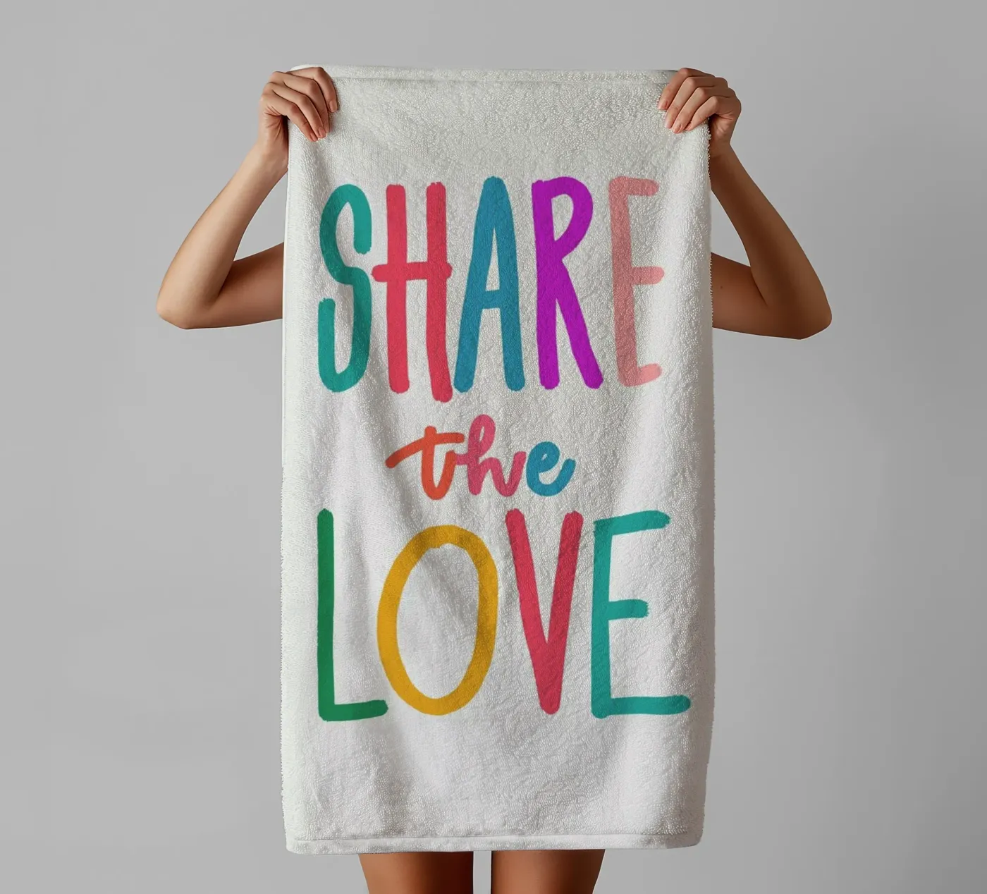Share badhanddoek van Pure
