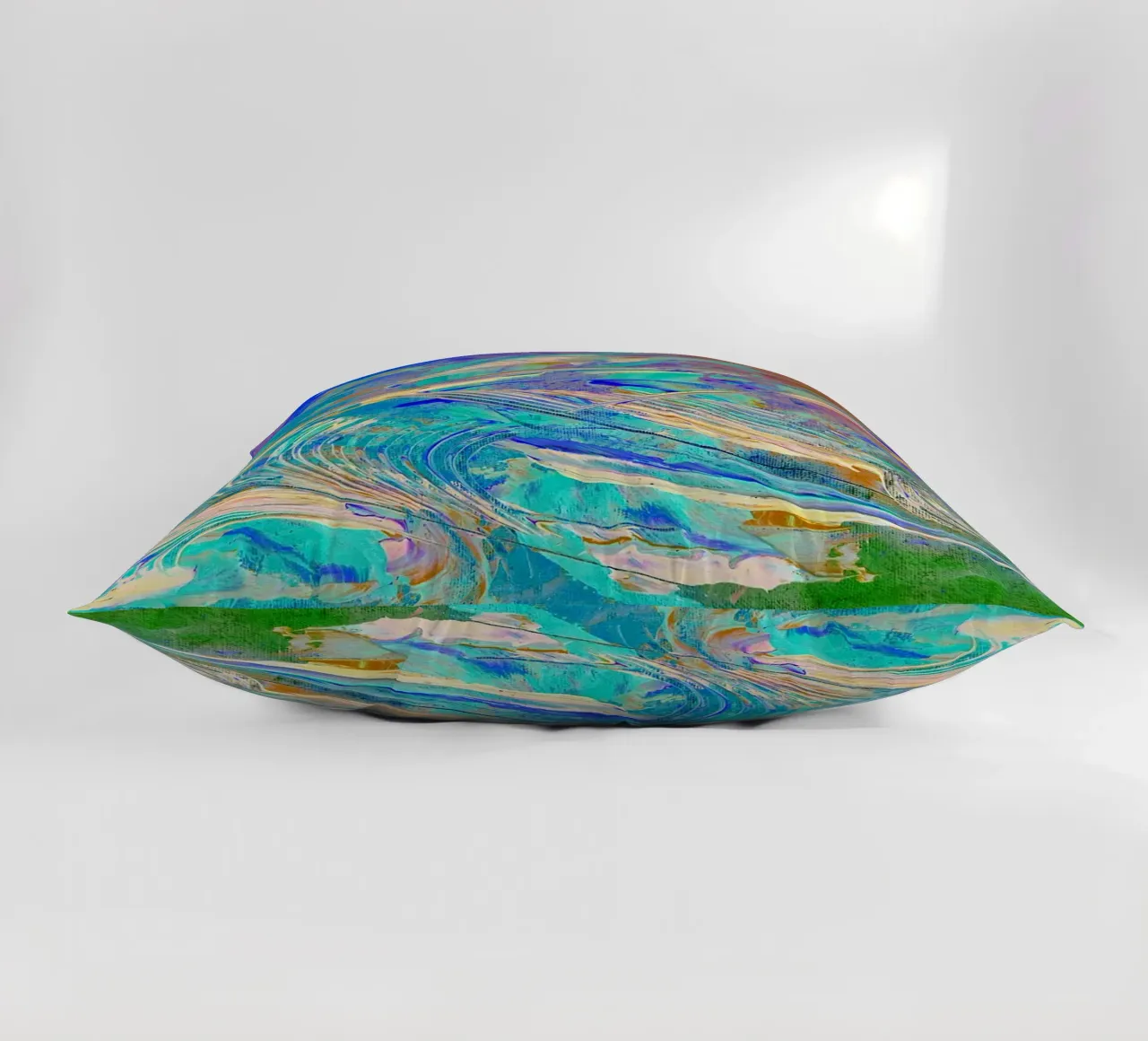 IDEAL GIFT 14. Invers decorative cushion by Thierry Vobmann Abstract painting