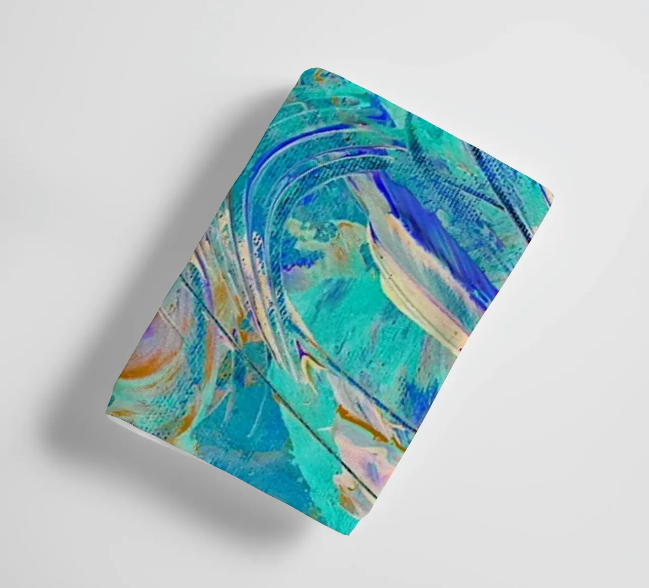 IDEAL GIFT 14. Invers towel by Thierry Vobmann Abstract painting