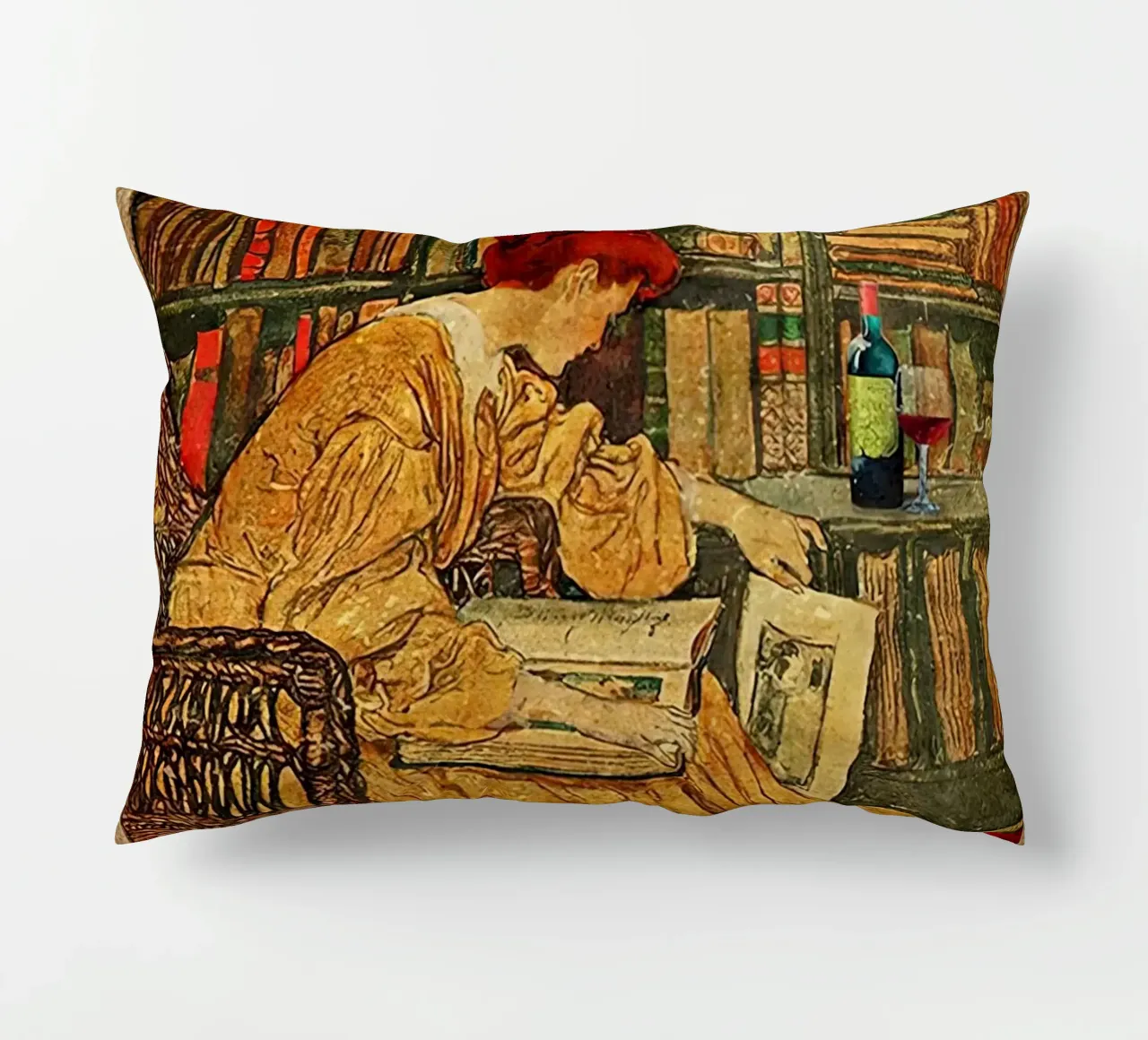 That’s What I Do I Read Books I Drink Wine And I Know Things decorative cushion by Aaronshop