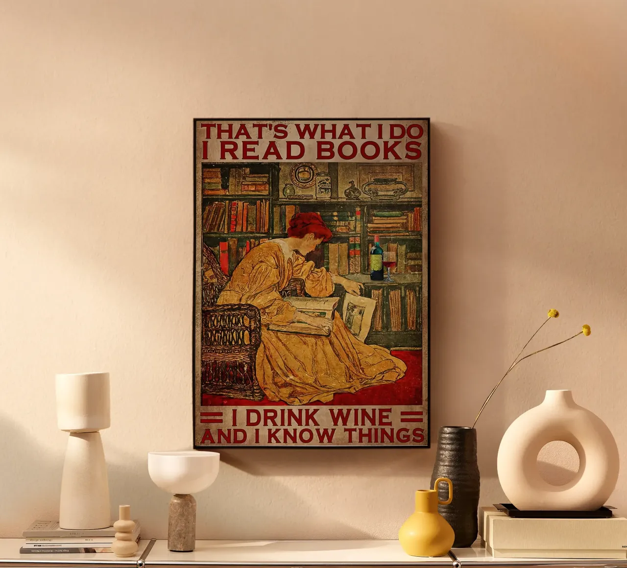 That’s What I Do I Read Books I Drink Wine And I Know Things forex plate by Aaronshop