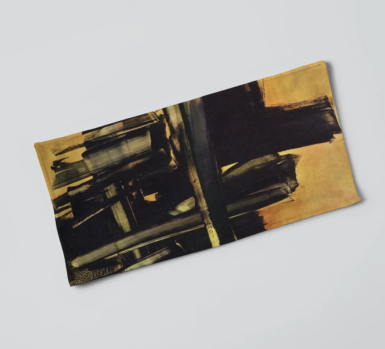 Pierre Soulages Pittura 16 luglio asciugamano da bagno da Spencershop