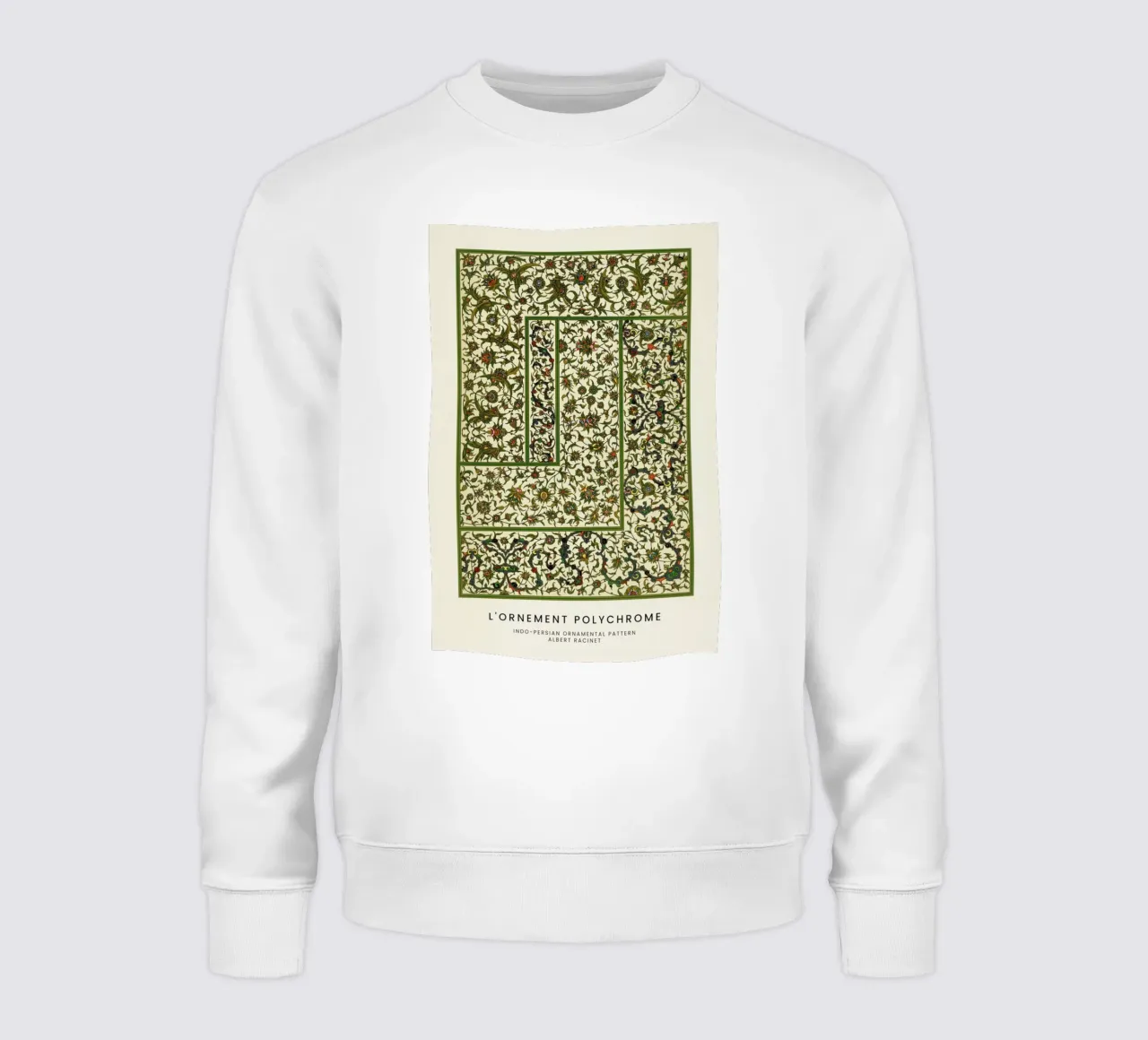 Racinet - Indo-Persian Ornamental Pattern II felpa da Vintage by JUNIQE