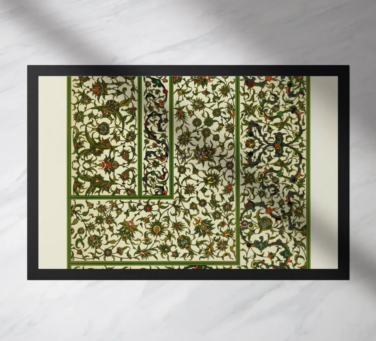 Racinet - Indo-Persian Ornamental Pattern II zerbino da Vintage by JUNIQE