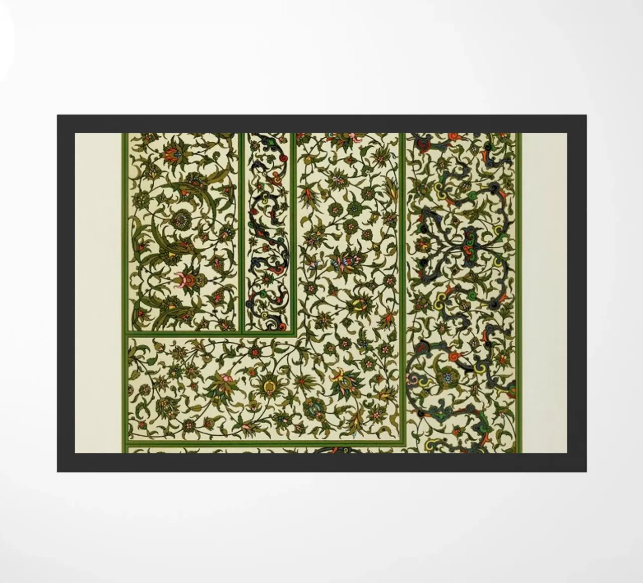 Racinet - Indo-Persian Ornamental Pattern II zerbino da Vintage by JUNIQE