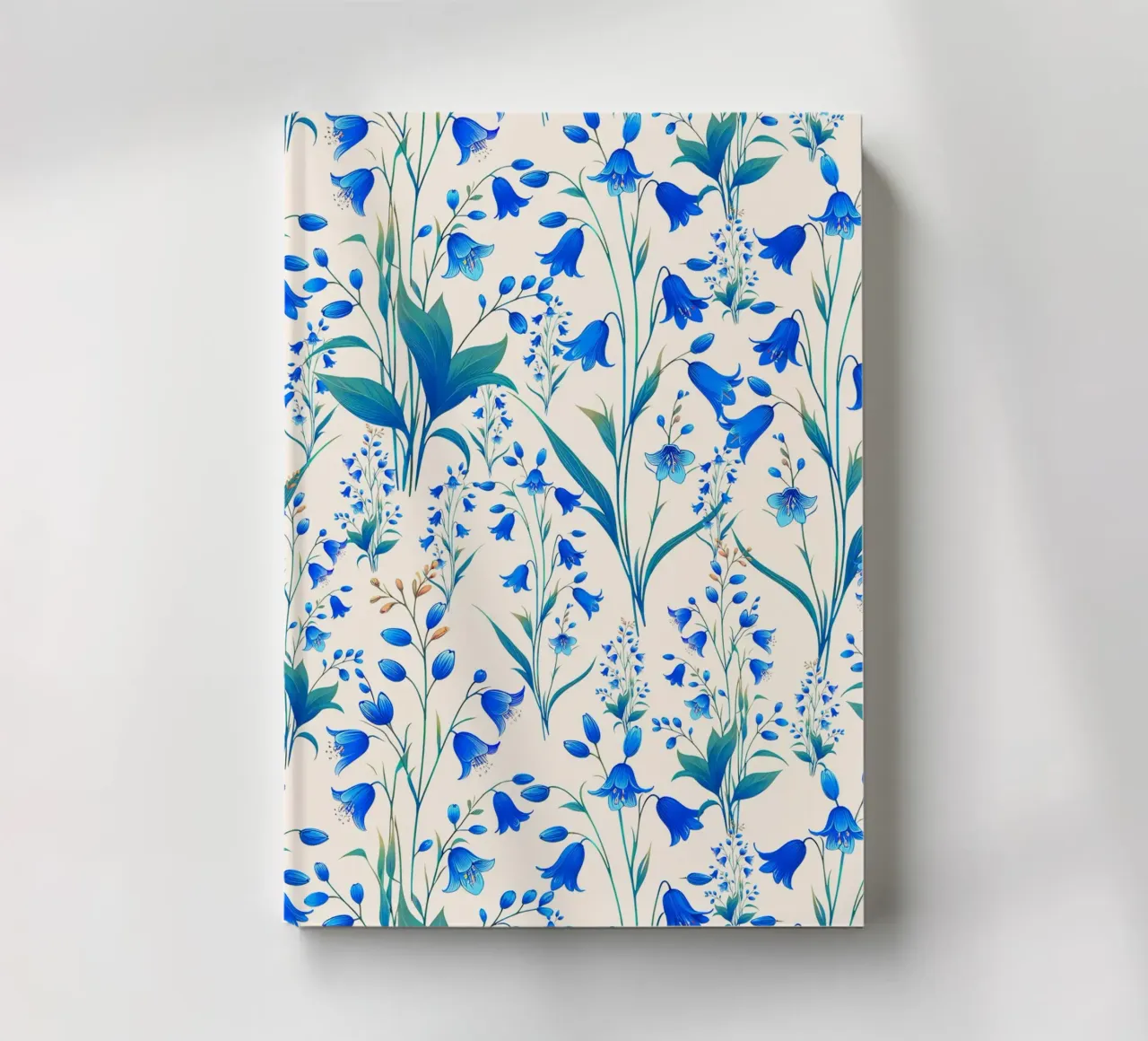Bluebells bleu cobalt carnet de notes de SilverPegasus