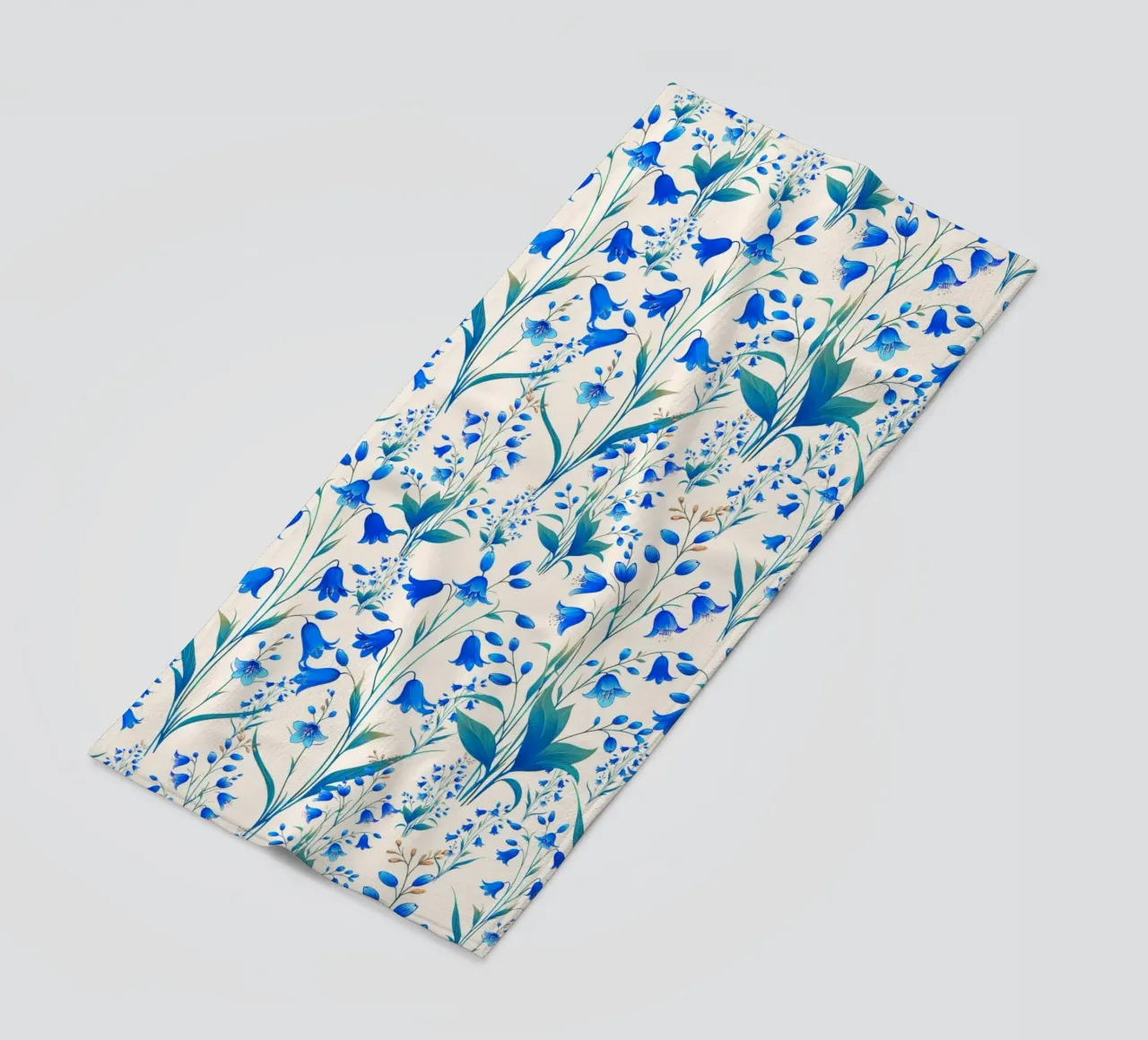 Campanule blu cobalto telo mare da SilverPegasus