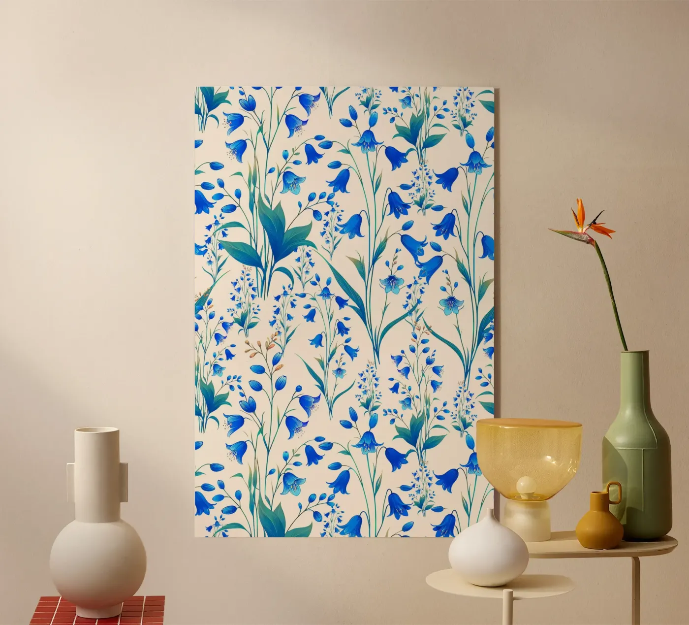 Campanule blu cobalto plexiglass da SilverPegasus