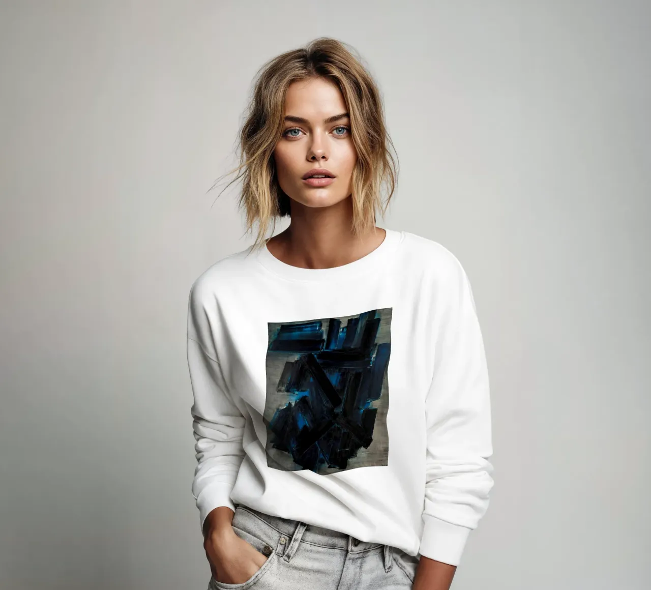 Pierre Soulages (b. 1919) Painting No.1 sweatshirt by Spencershop