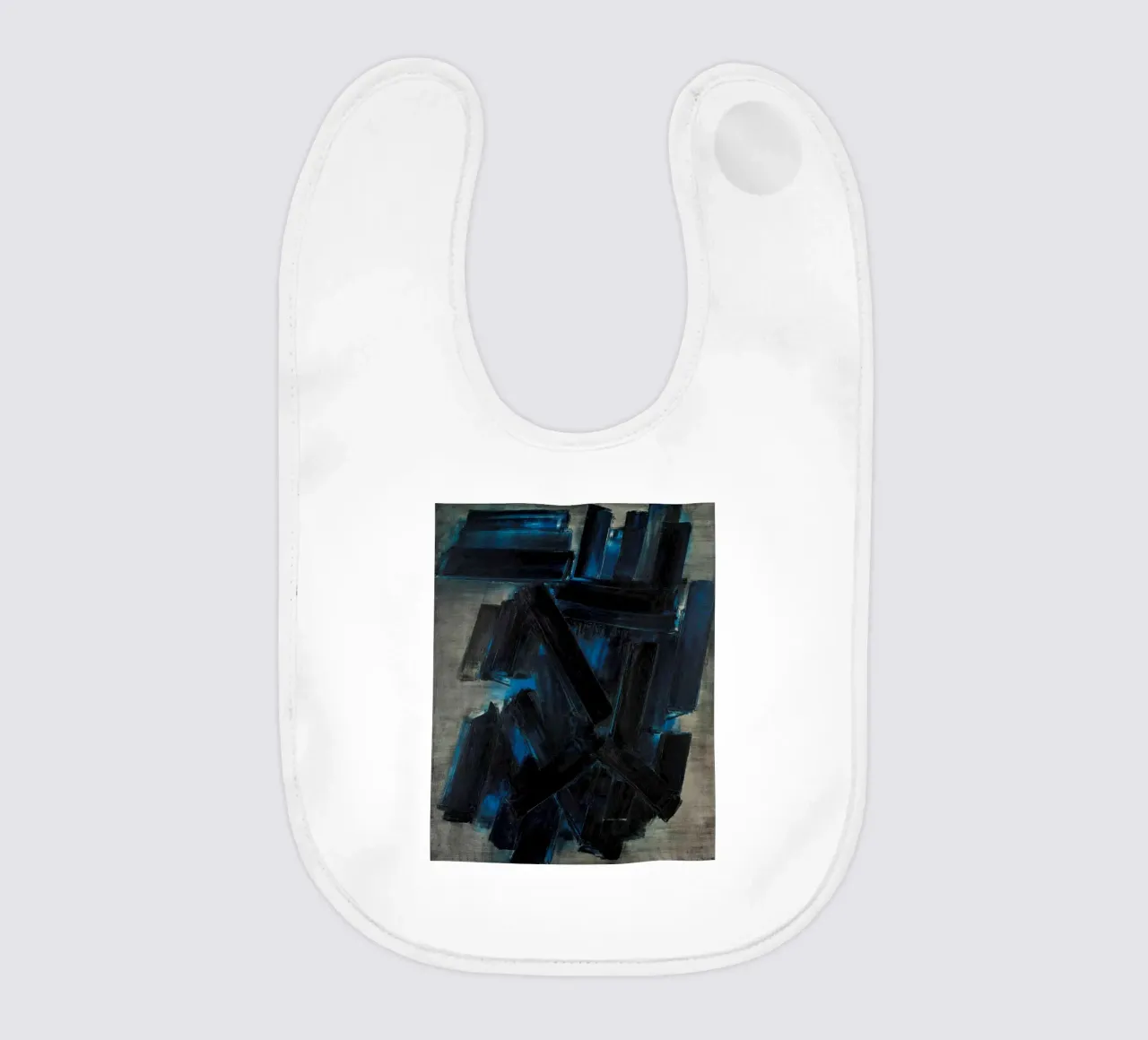 Pierre Soulages (b. 1919) Gemälde No.1 Babylätzchen von Spencershop