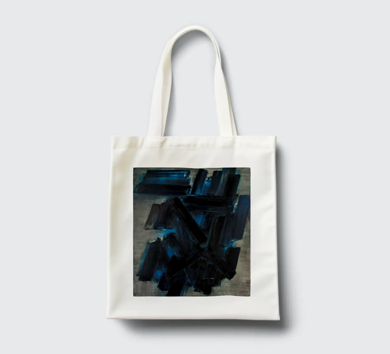 Pierre Soulages (b. 1919) Gemälde No.1 Jutebeutel von Spencershop