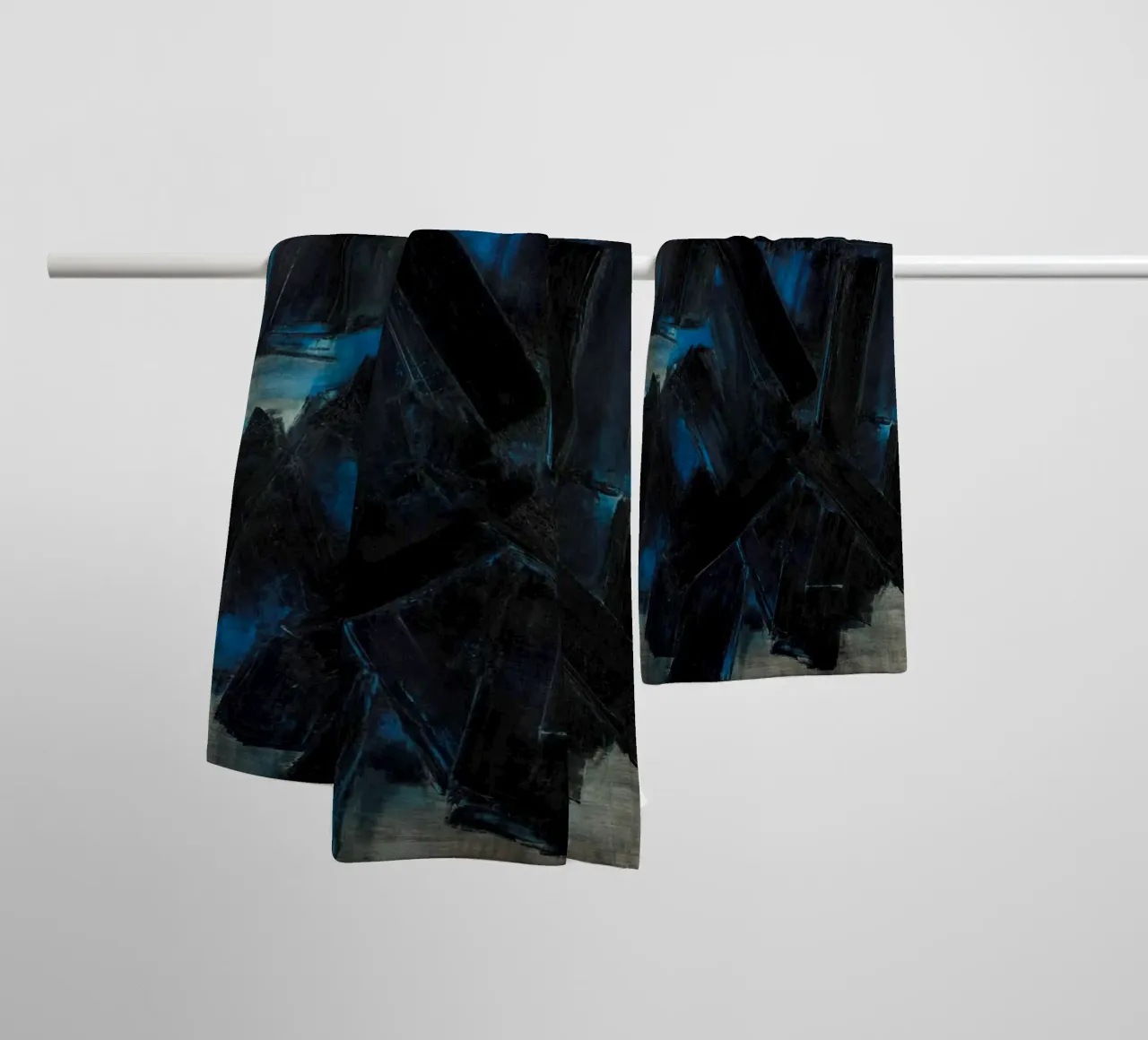 Pierre Soulages (b. 1919) Gemälde No.1 Handtuch von Spencershop