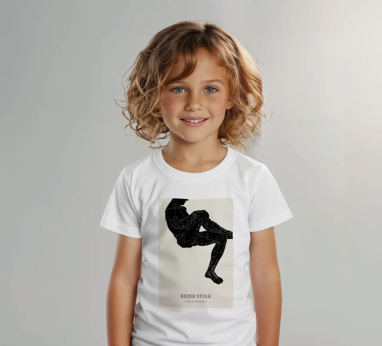 Stolk - Anatomical Study of a Man's Leg and Arm Muscles Kinder T-Shirt von Vintage by JUNIQE