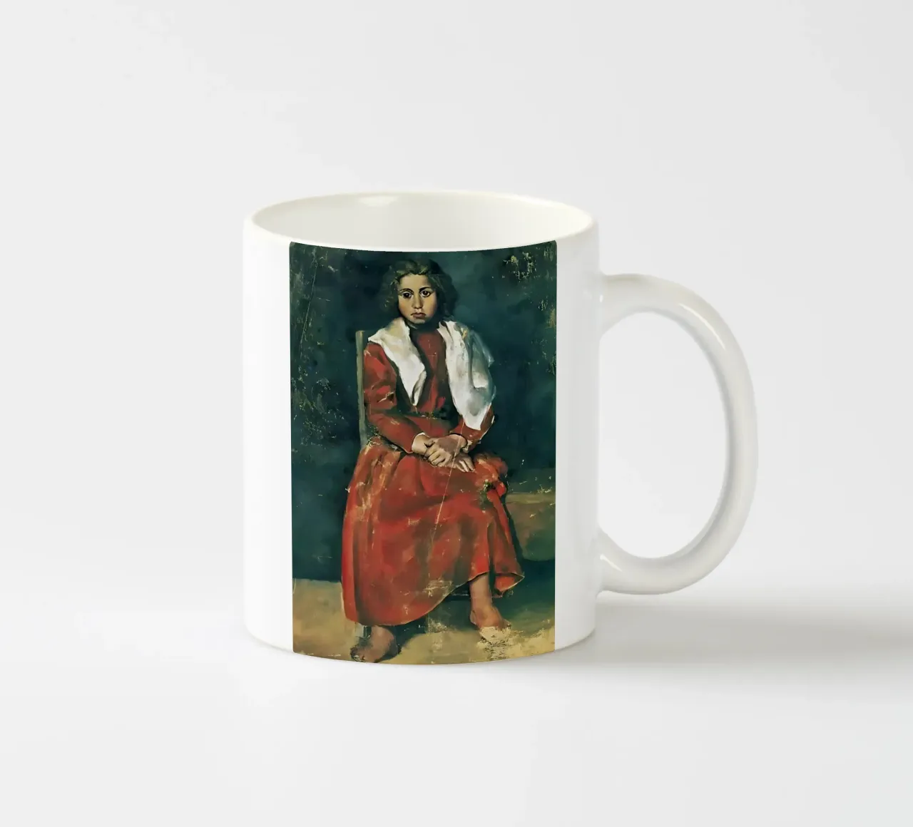 La ragazza scalza di Pablo Picasso tazza in ceramica da tokovictory