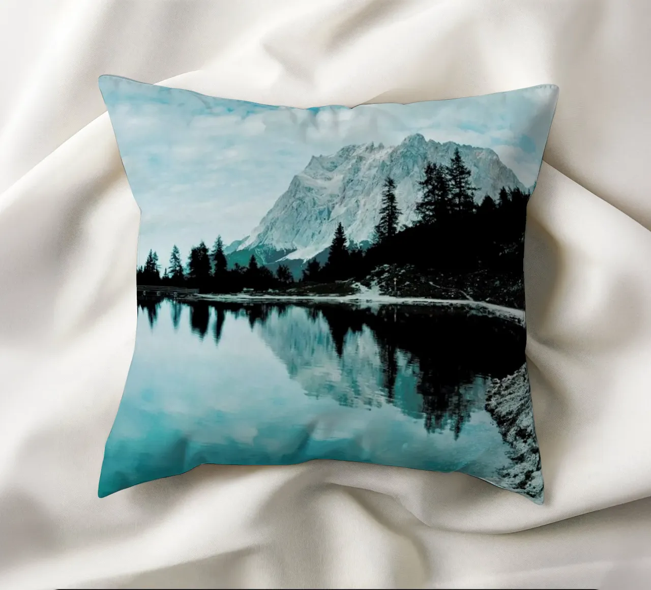 Blue Mood cuscino da Sebastian Hilgetag