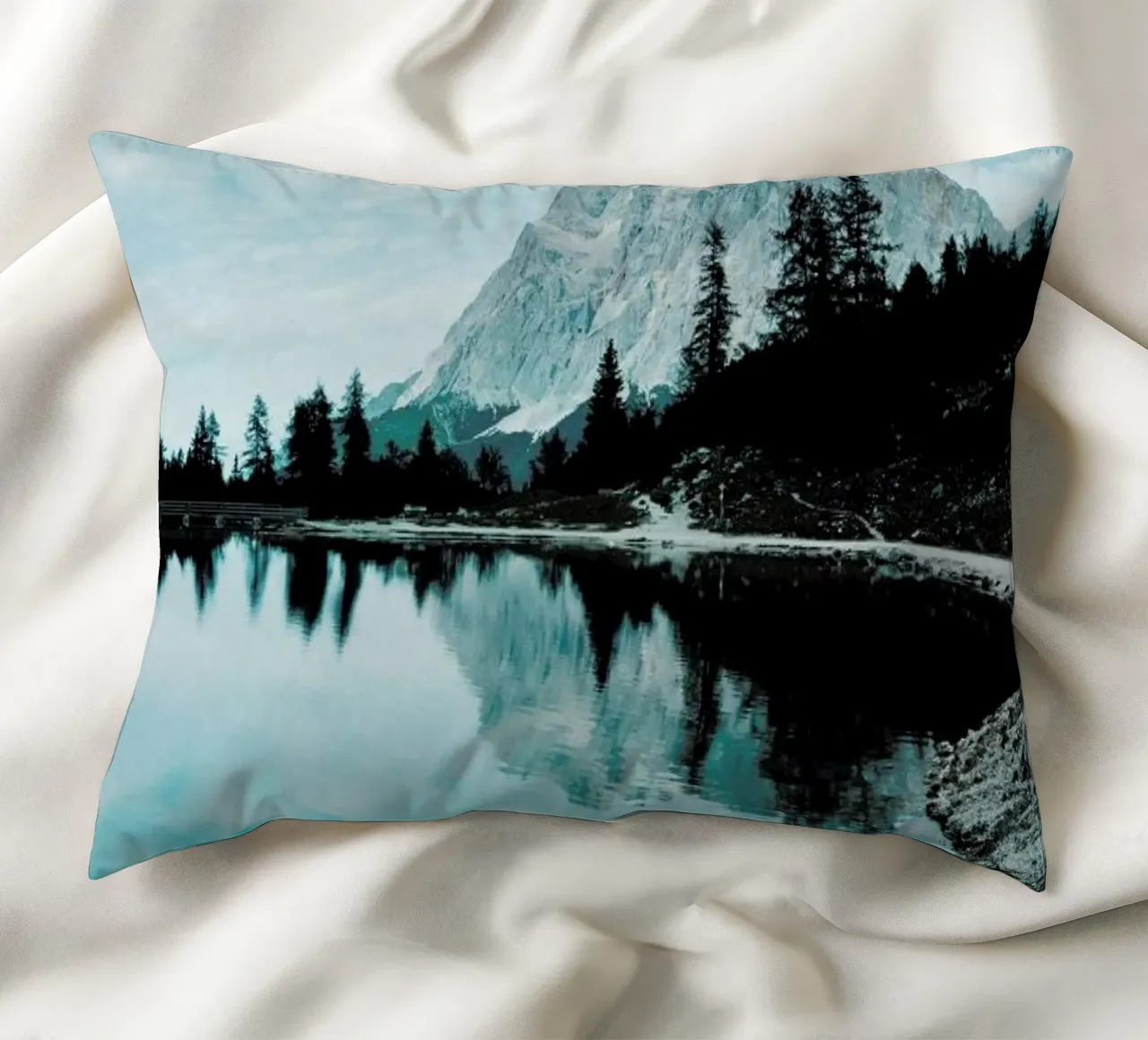 Blue Mood cuscino da Sebastian Hilgetag