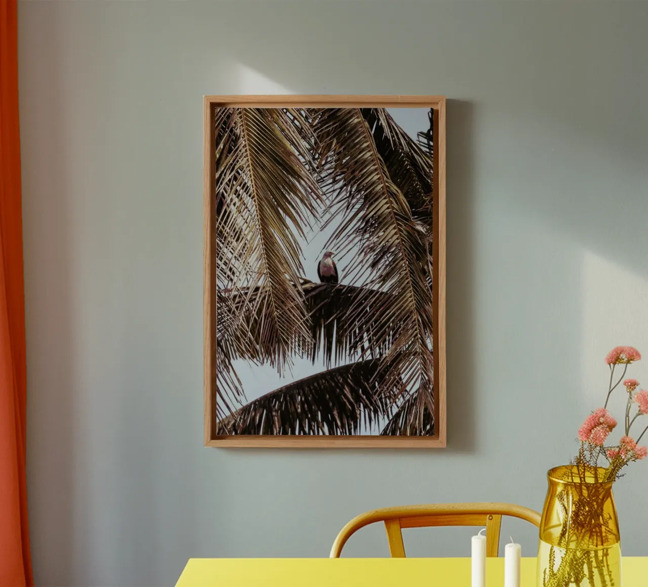 Eagle canvas met Baklijst van Victoria Frost