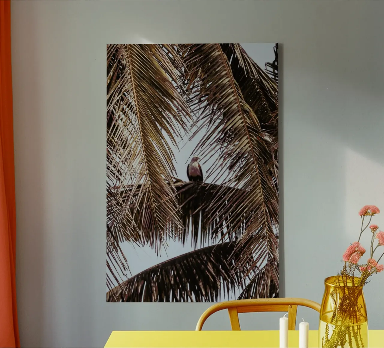 Eagle canvas met Baklijst van Victoria Frost