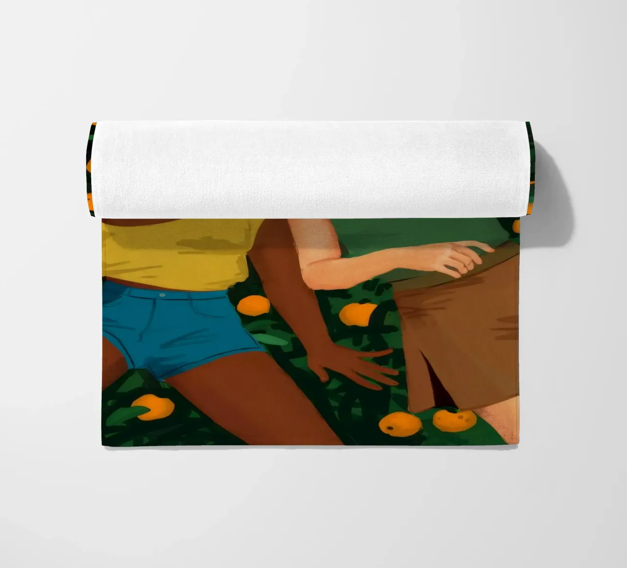 Compagni di giardino degli agrumi telo mare da Petal Canvas