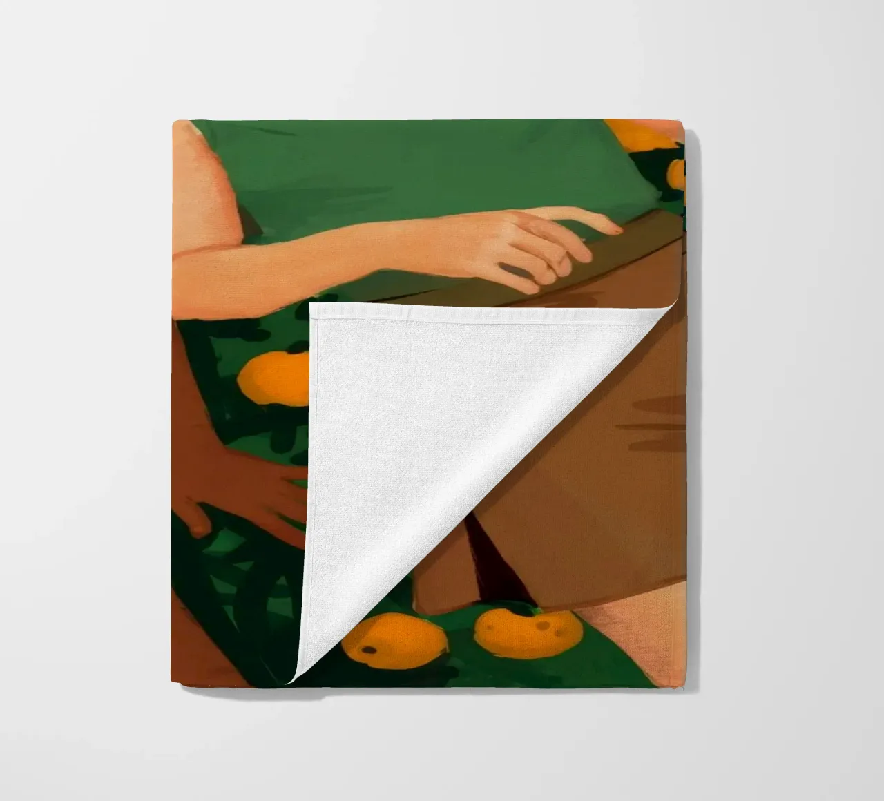 Compagni di giardino degli agrumi telo mare da Petal Canvas