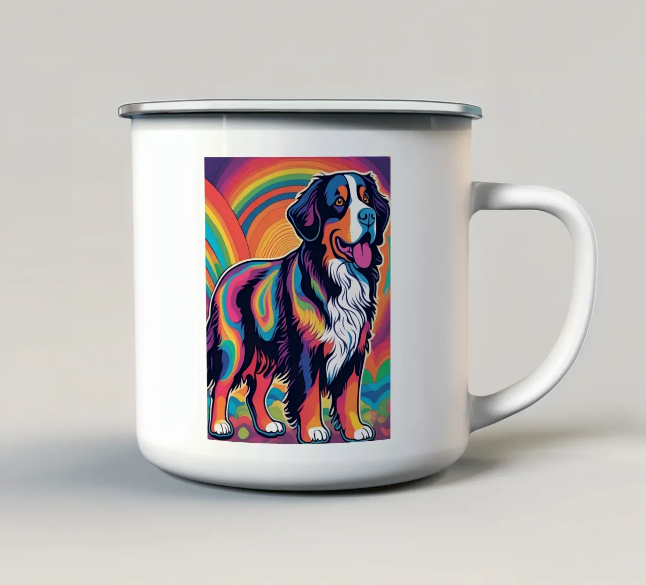 Bernersennen in Bunt #16 tazza in smalto da Yumis.Beargang.and.Me