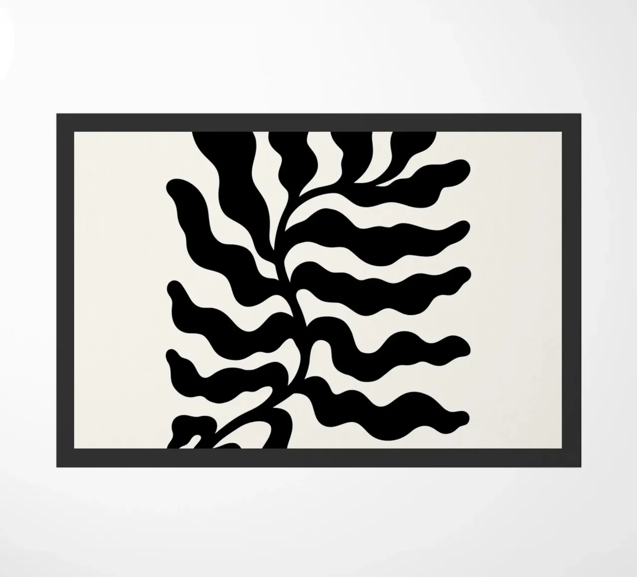 Poster Matisse Papies Découpés Leaf - Pianta astratta moderna zerbino da NorwesClub