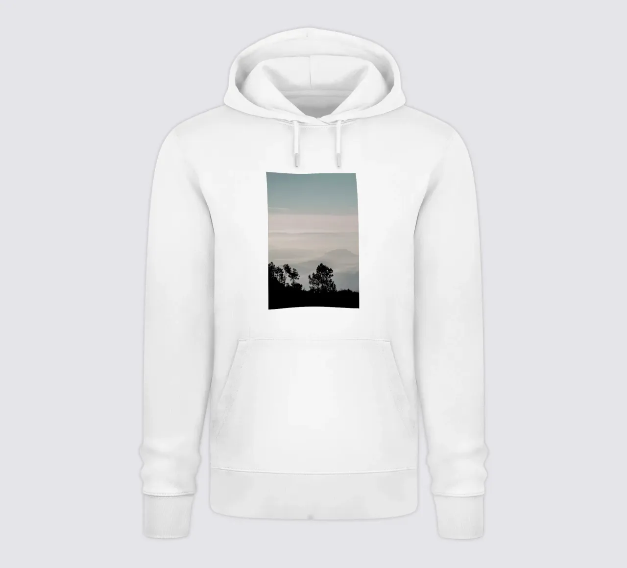 Mountain Range felpa con cappuccio da Ingrid Beddoes