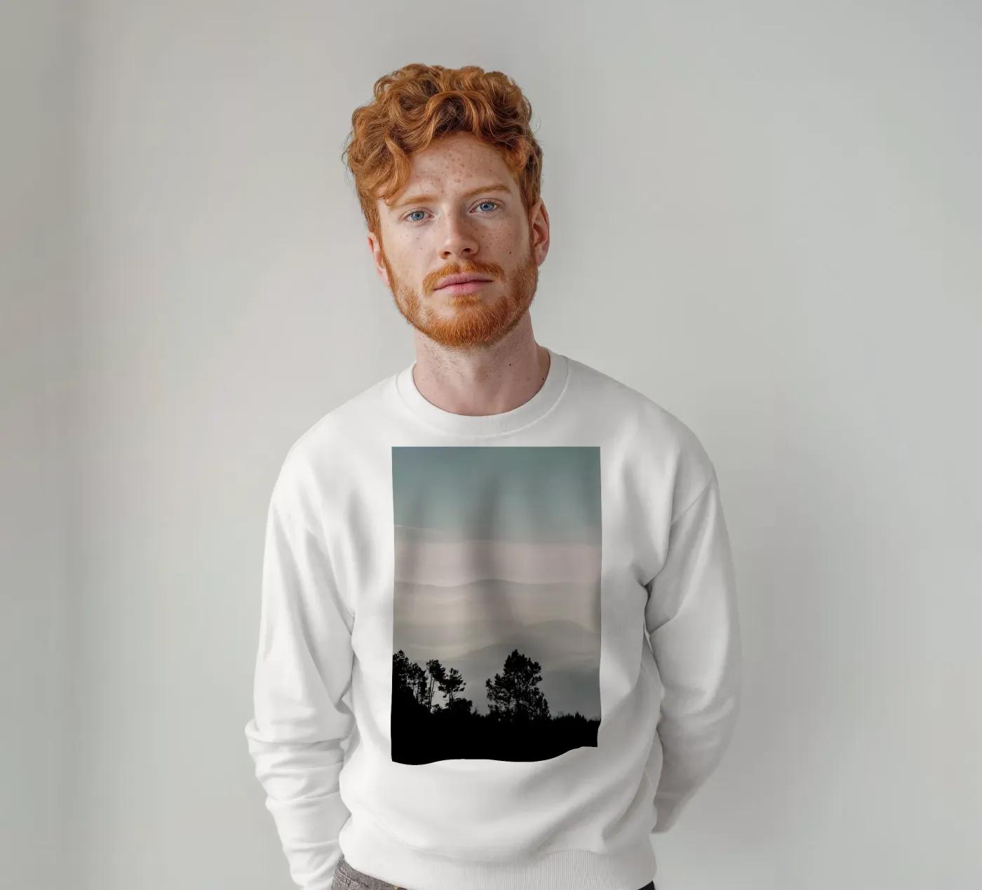 Mountain Range felpa da Ingrid Beddoes