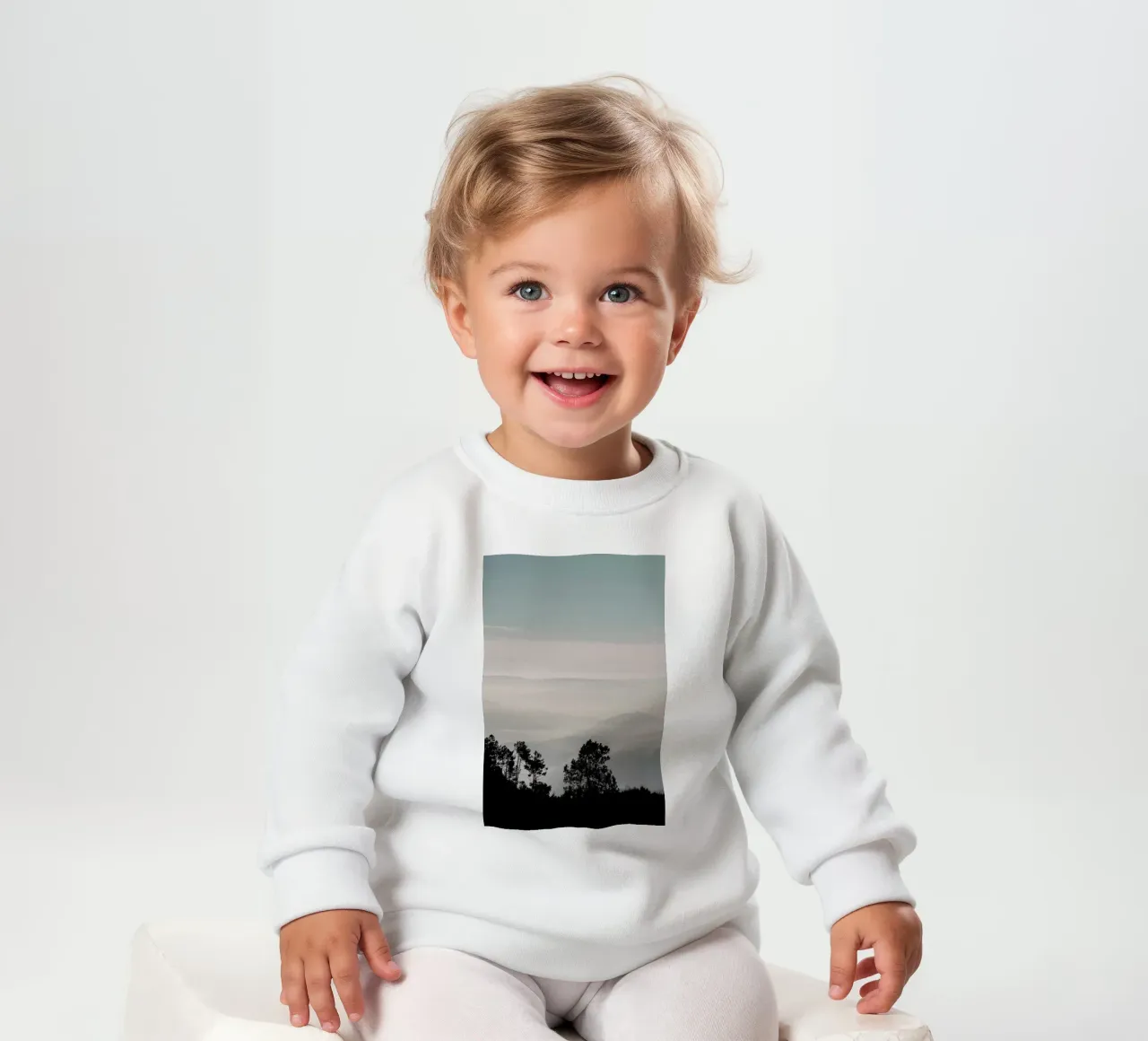 Mountain Range felpa neonato da Ingrid Beddoes