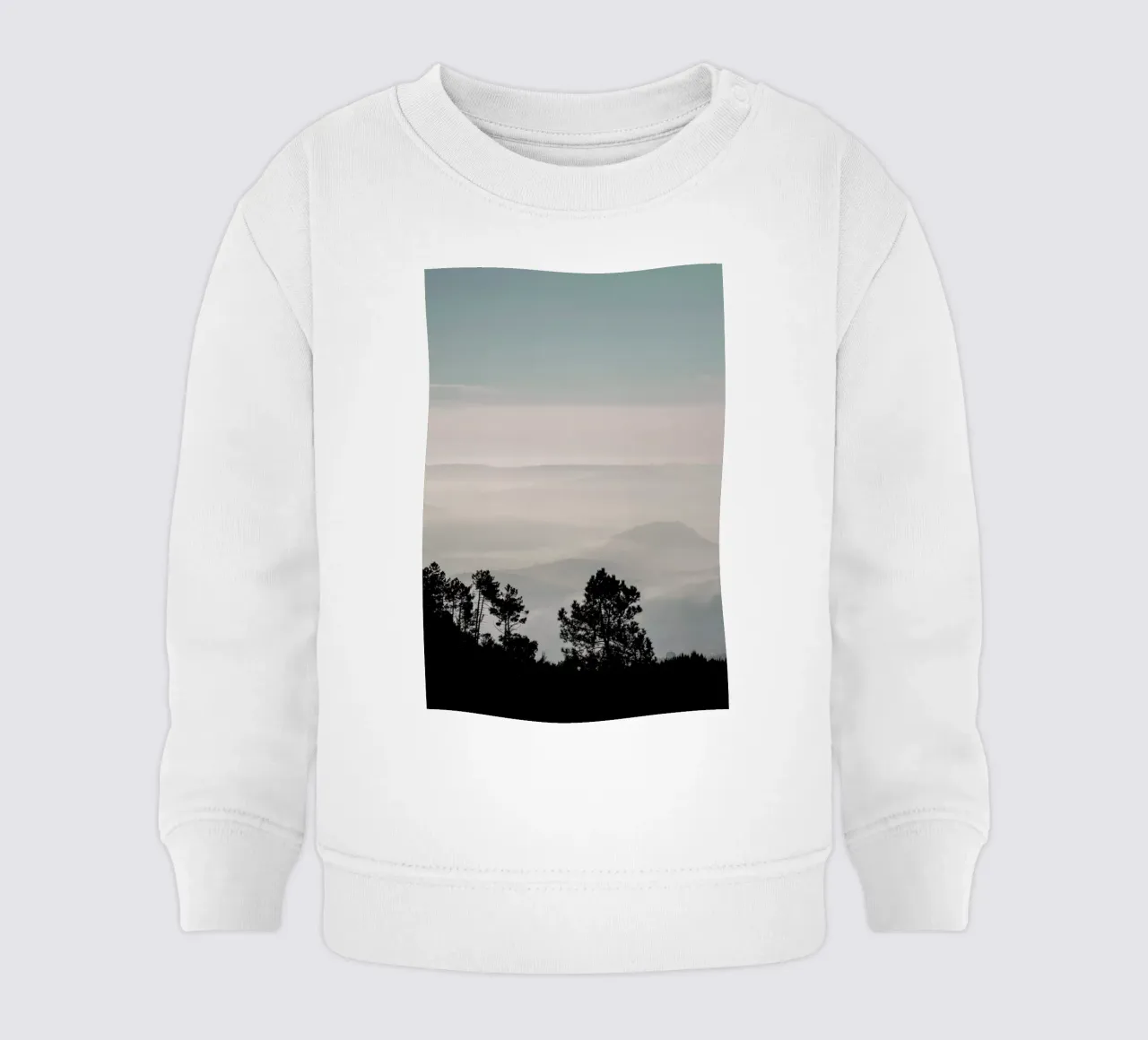 Mountain Range felpa neonato da Ingrid Beddoes