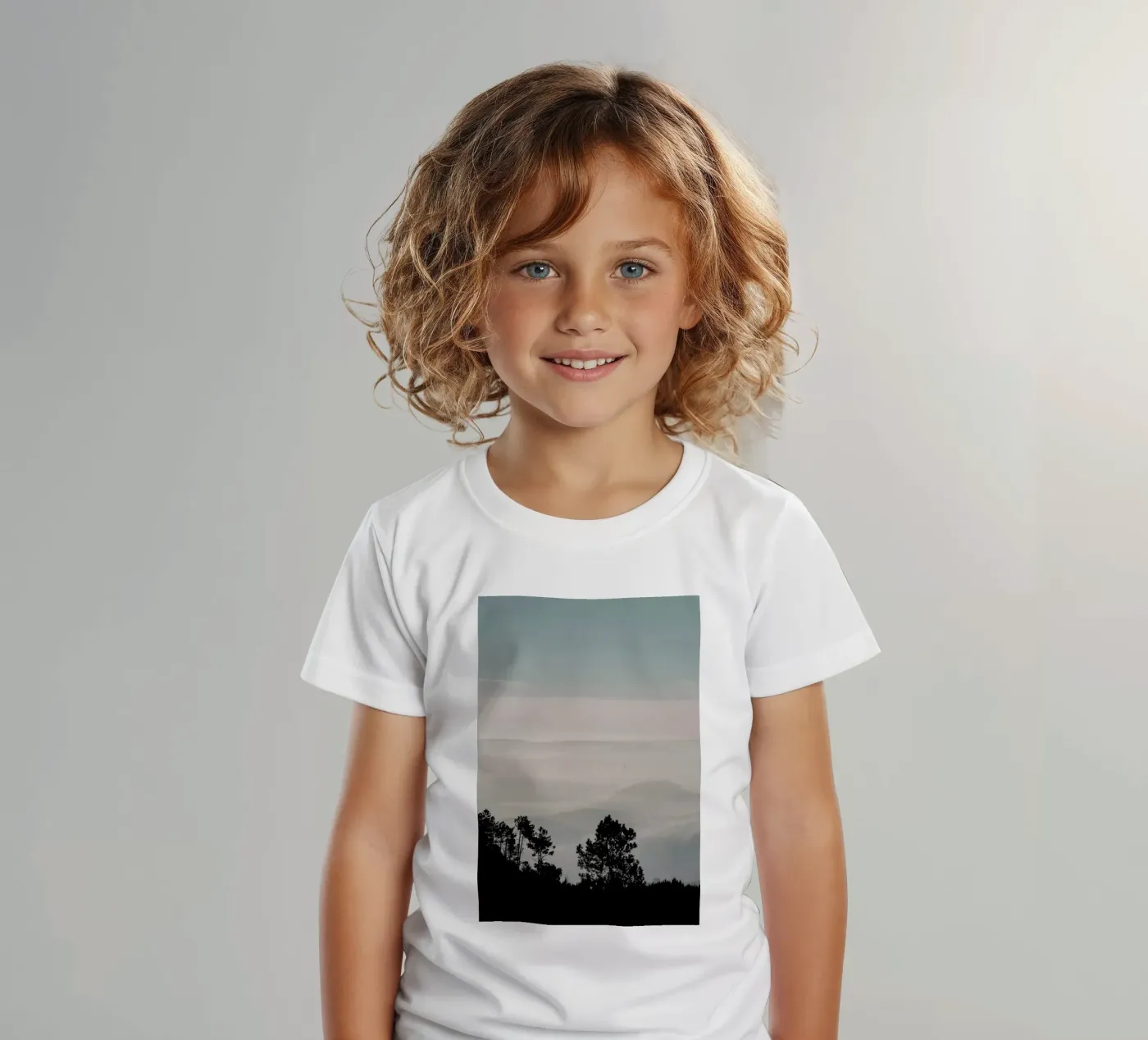 Mountain Range t-shirt bambini da Ingrid Beddoes