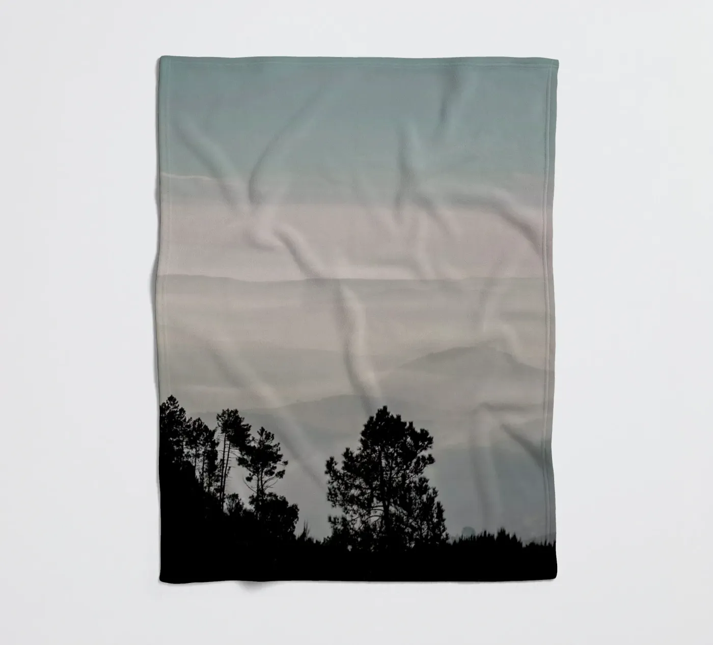 Mountain Range fleecedeken van Ingrid Beddoes