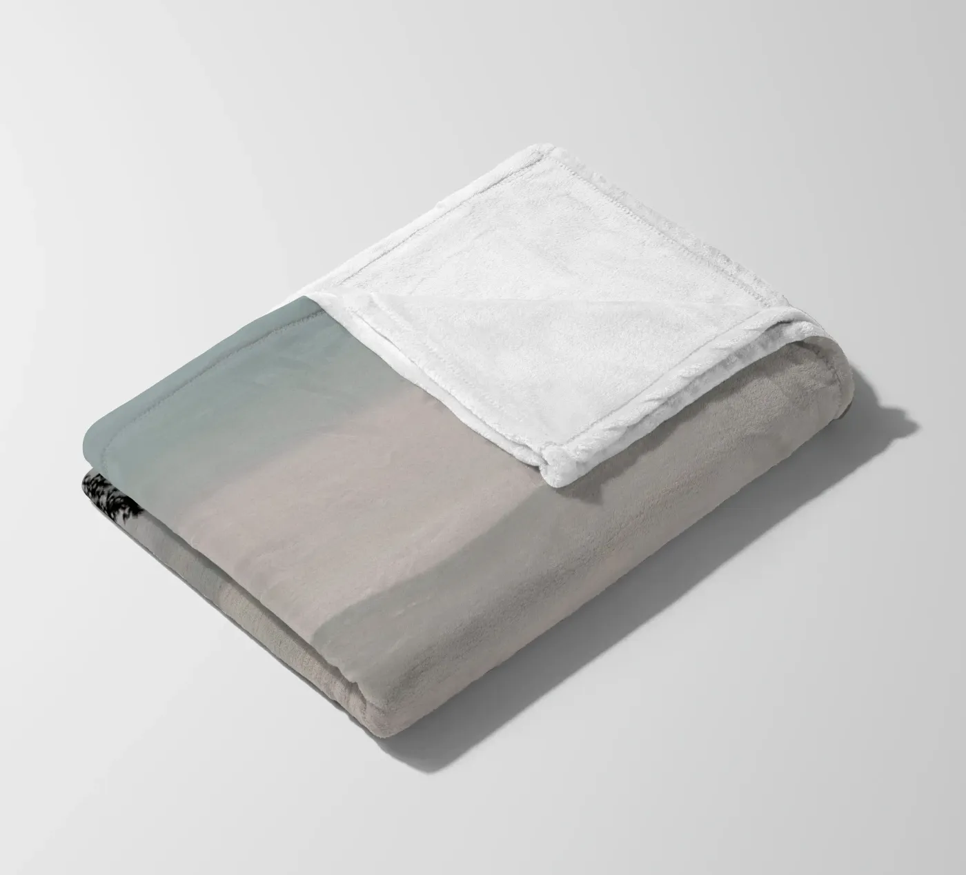 Mountain Range Fleecedecke von Ingrid Beddoes