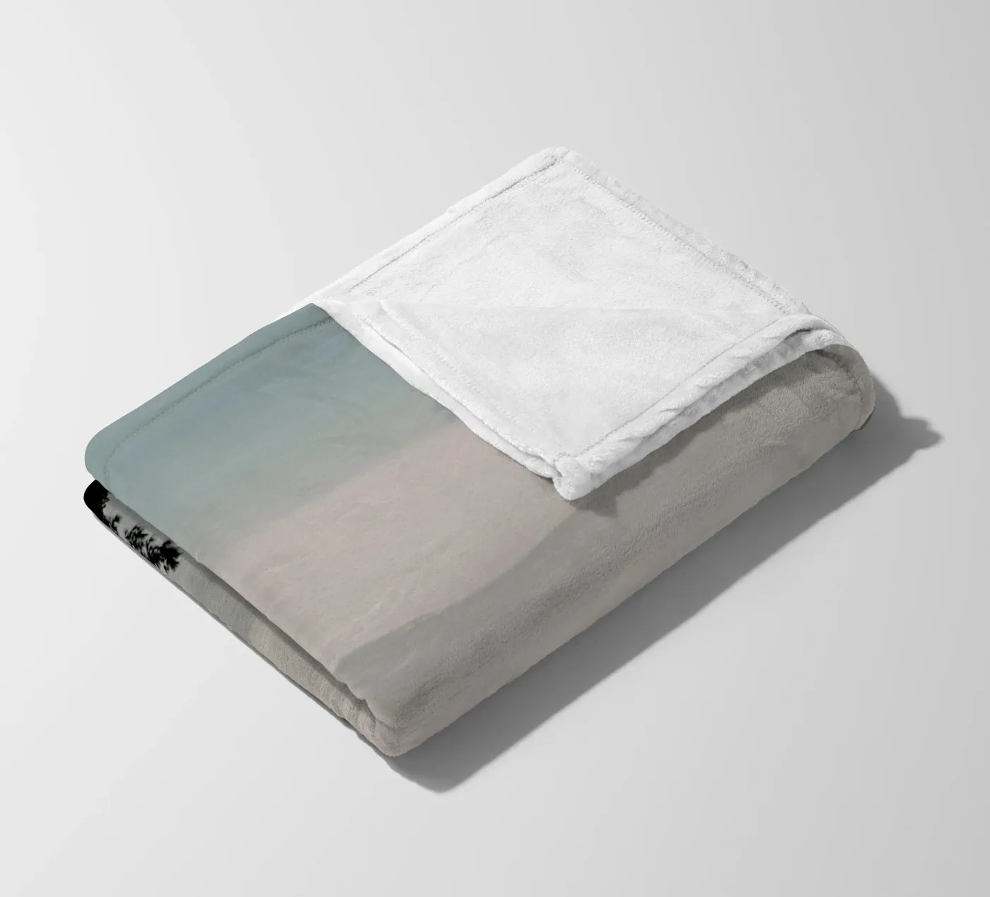 Mountain Range Fleecedecke von Ingrid Beddoes