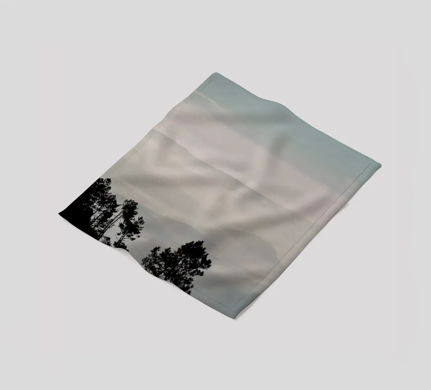 Mountain Range fleecedeken van Ingrid Beddoes
