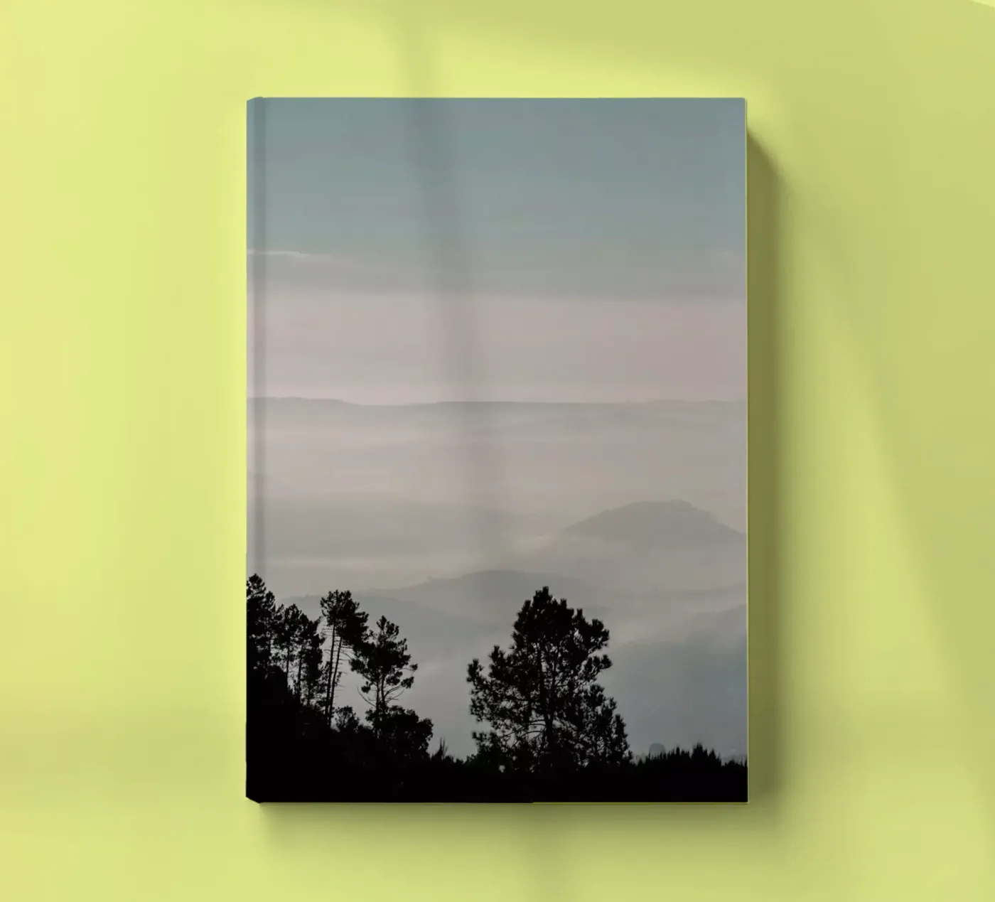 Mountain Range notebook by Ingrid Beddoes