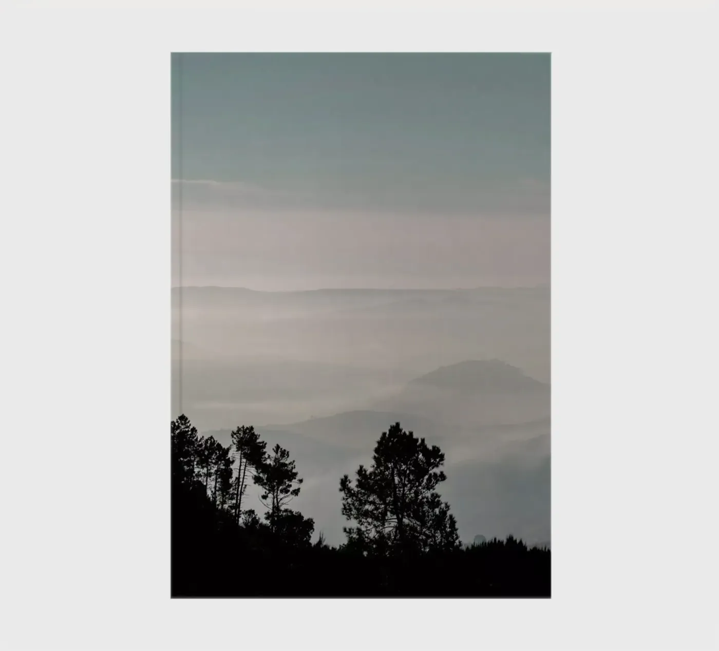 Mountain Range notebook by Ingrid Beddoes