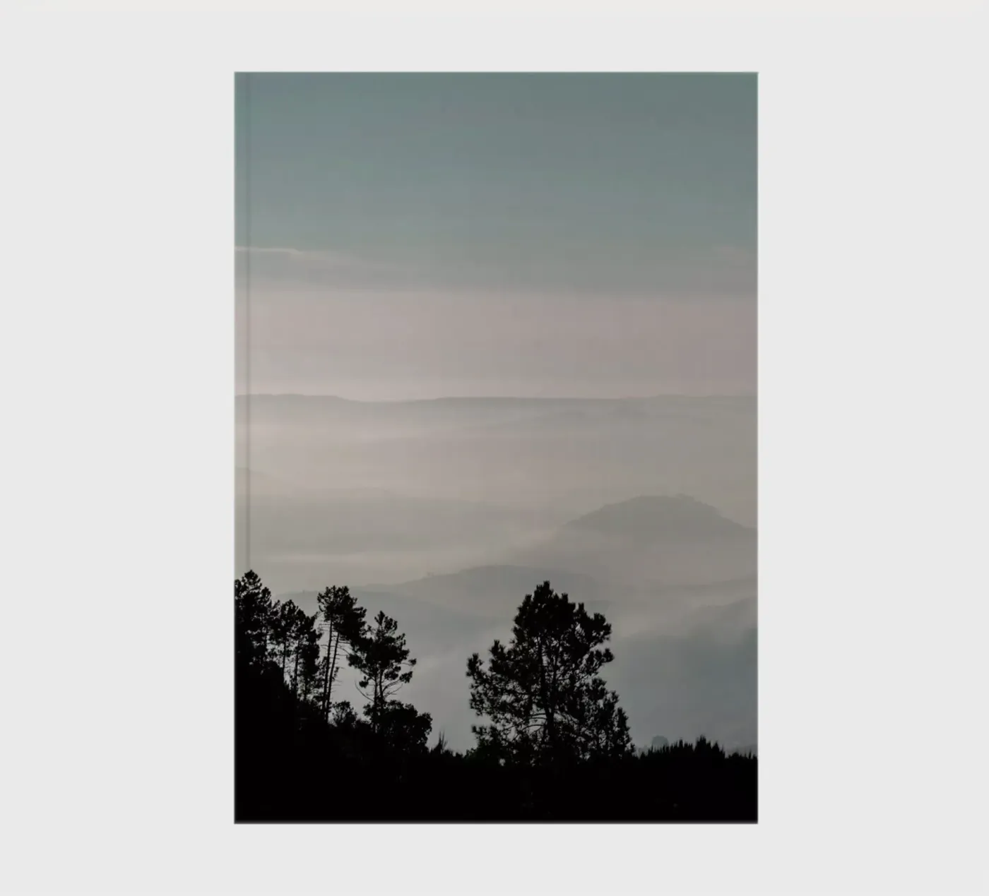 Mountain Range notebook by Ingrid Beddoes