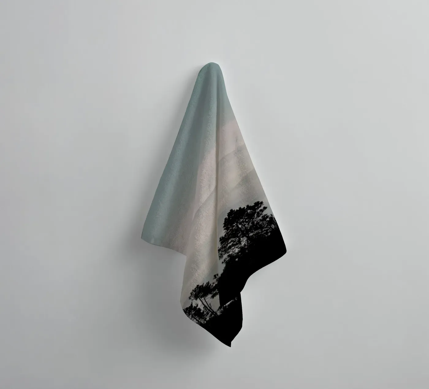 Mountain Range badhanddoek van Ingrid Beddoes