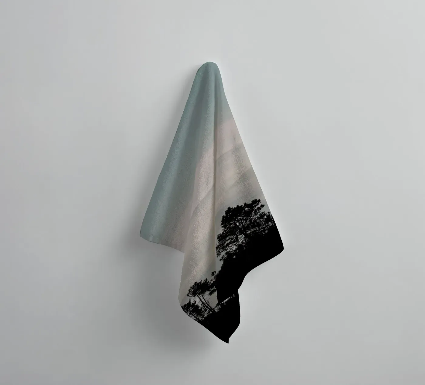Mountain Range towel by Ingrid Beddoes