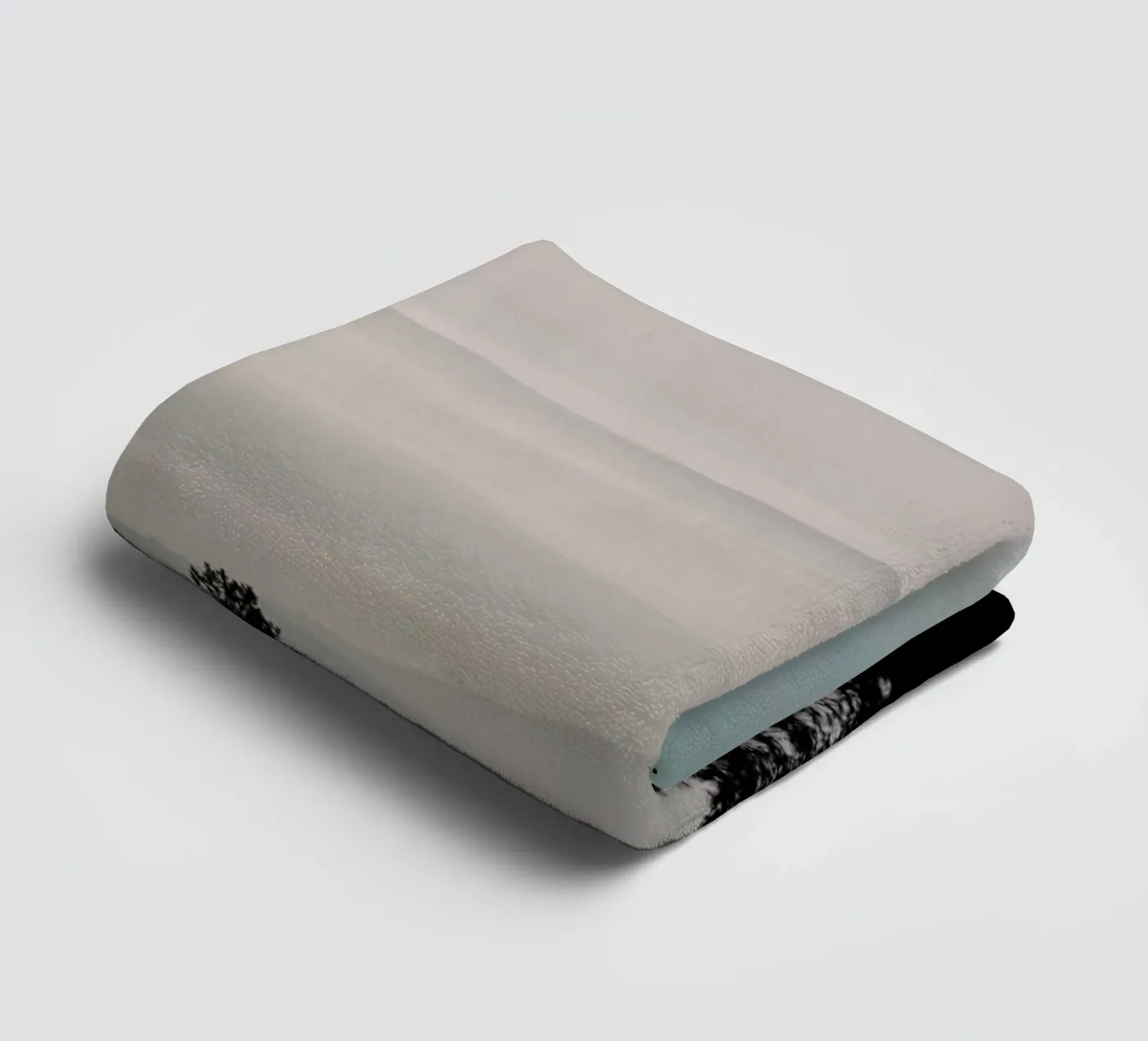 Mountain Range towel by Ingrid Beddoes