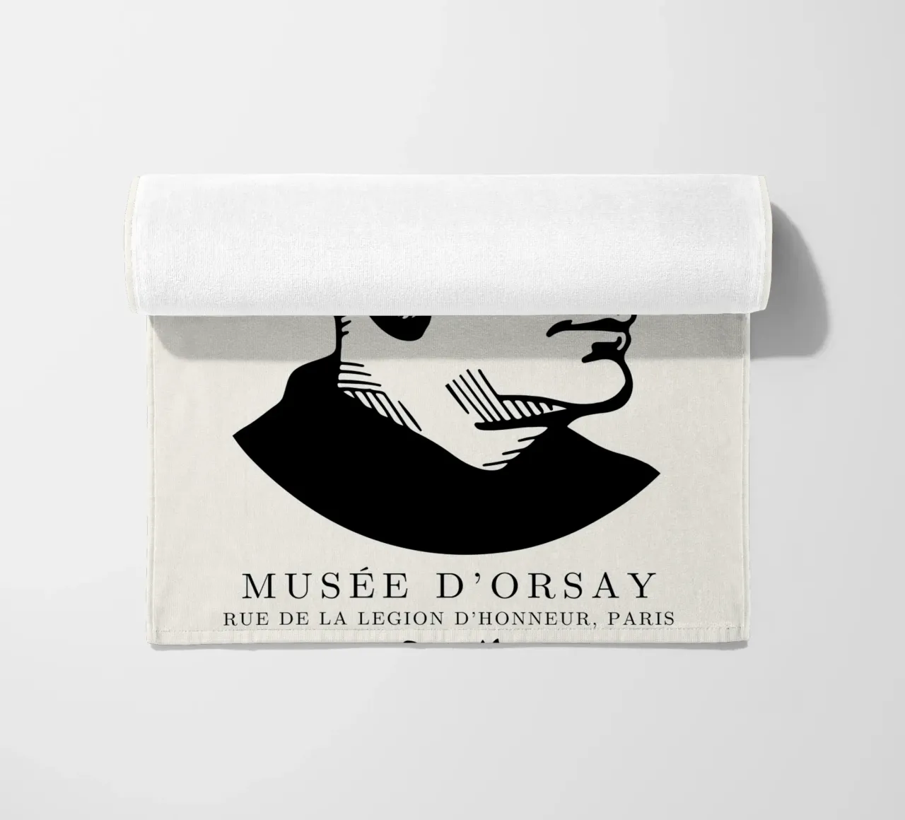 Picasso Self-Portrait Beret - Modernist Gallery Art Print beach towel by NorwesClub