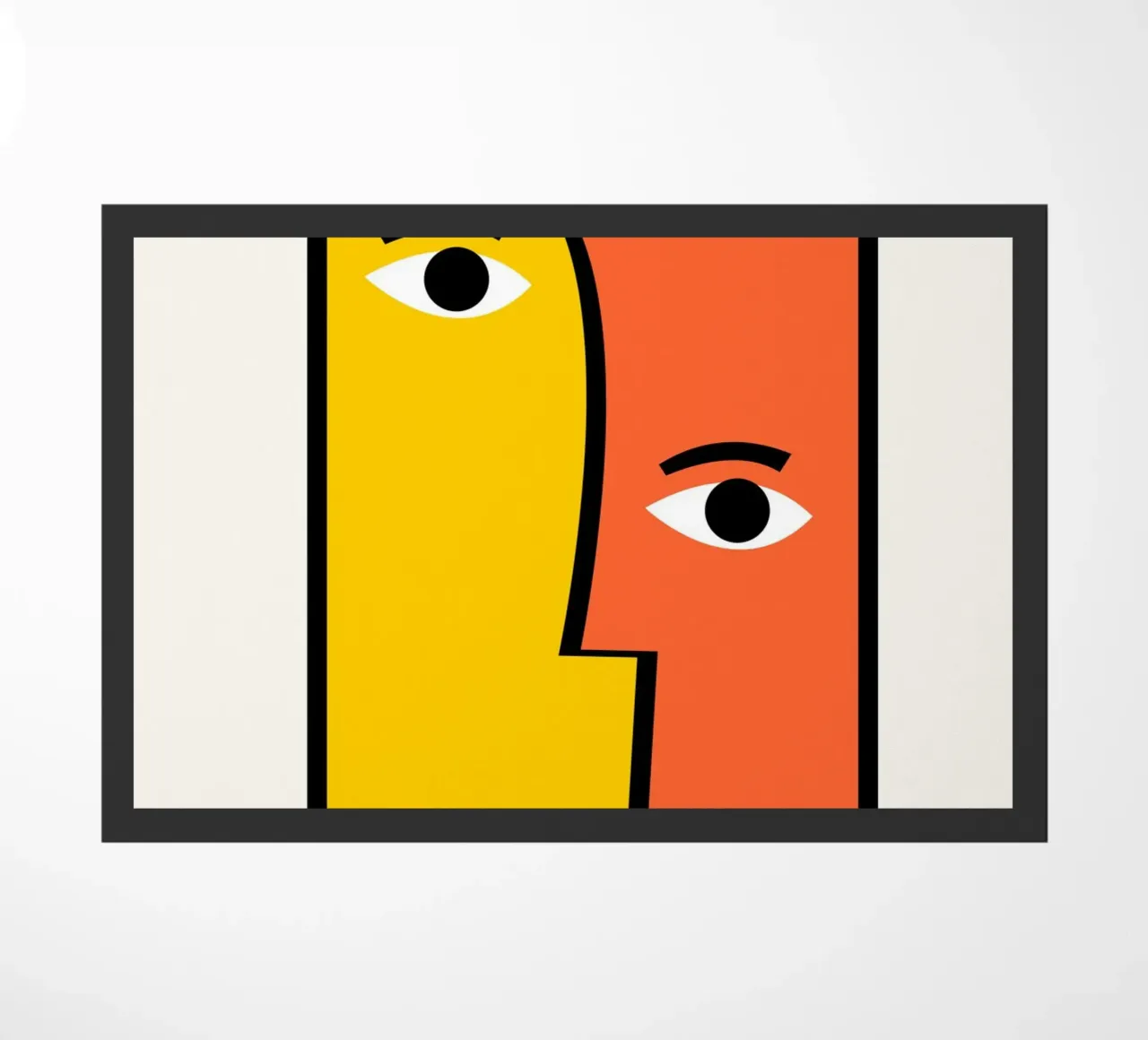 Picasso Cubist Faces Abstract Print | Modern Gallery Wall Ar zerbino da NorwesClub