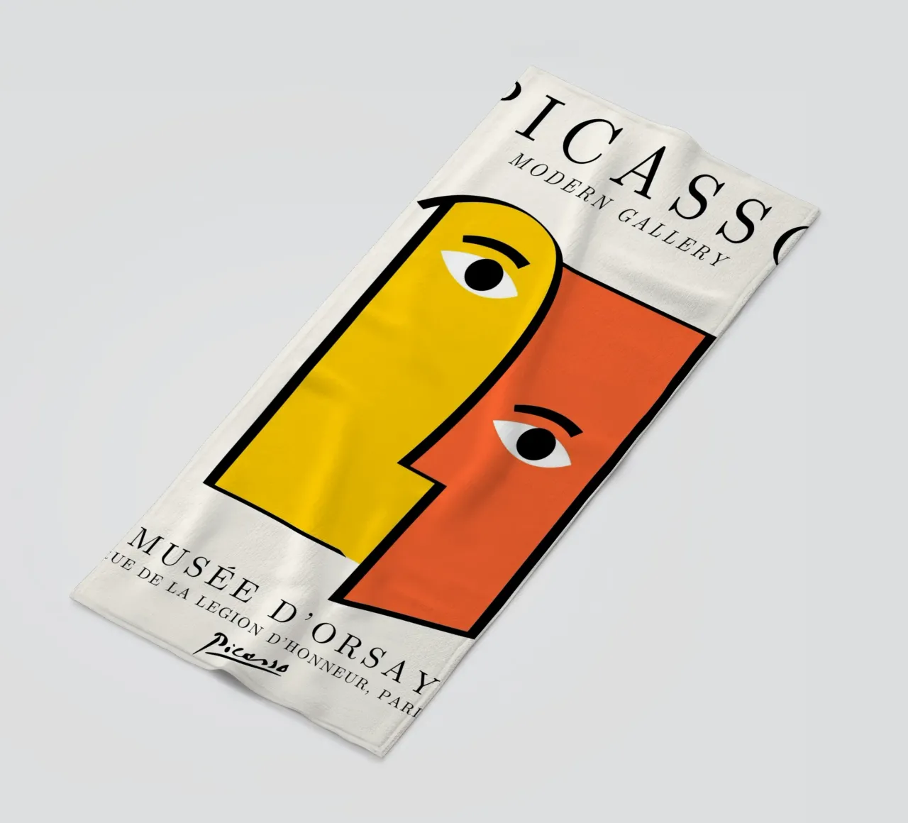 Picasso Cubist Faces Abstract Print | Modern Gallery Wall Ar telo mare da NorwesClub