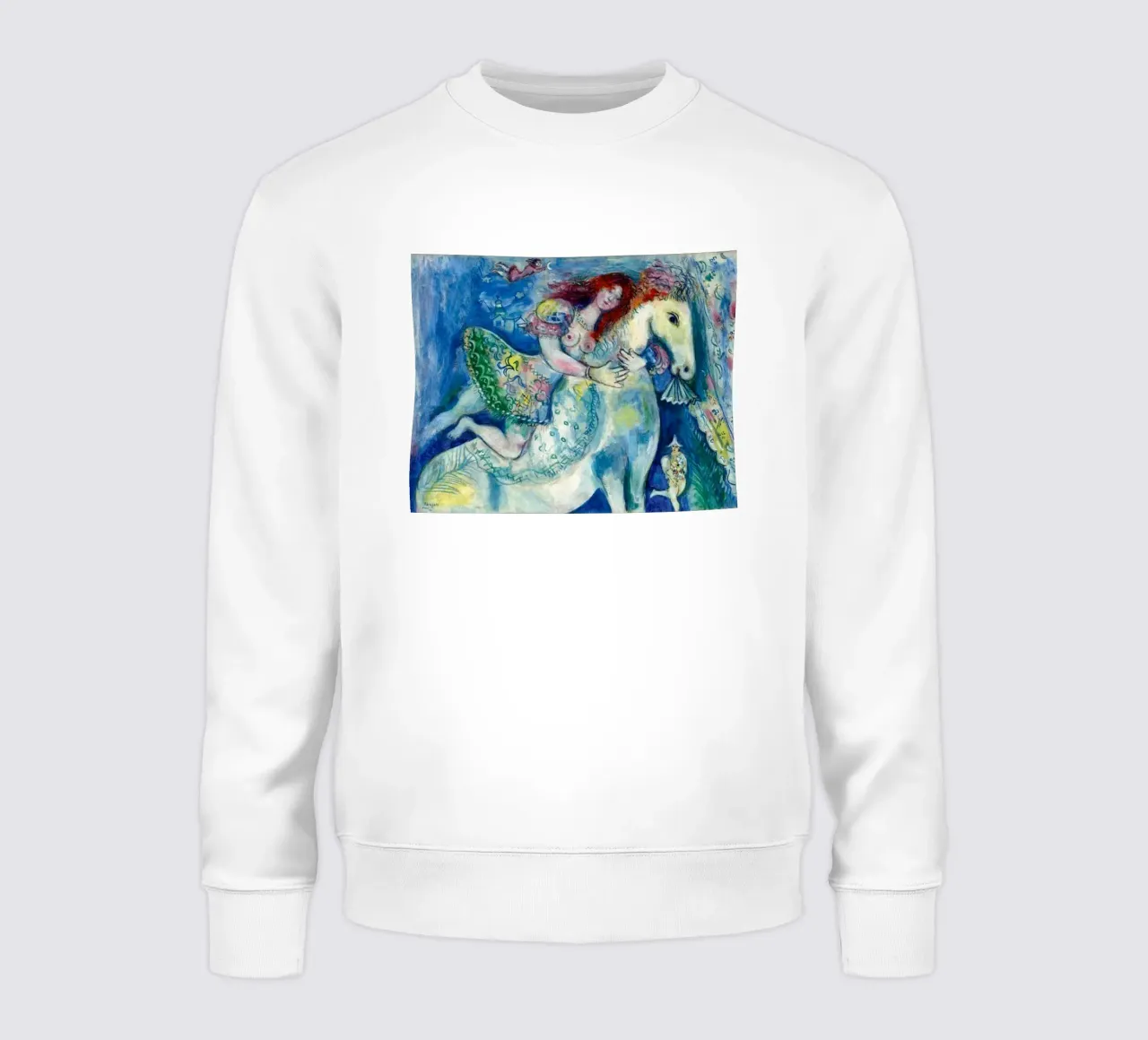 Marc Chagall Bailarín de circo sudadera de Kunze Gallery