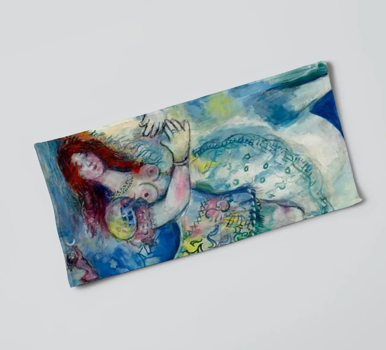 Marc Chagall Circus Dancer towel by Kunze Gallery