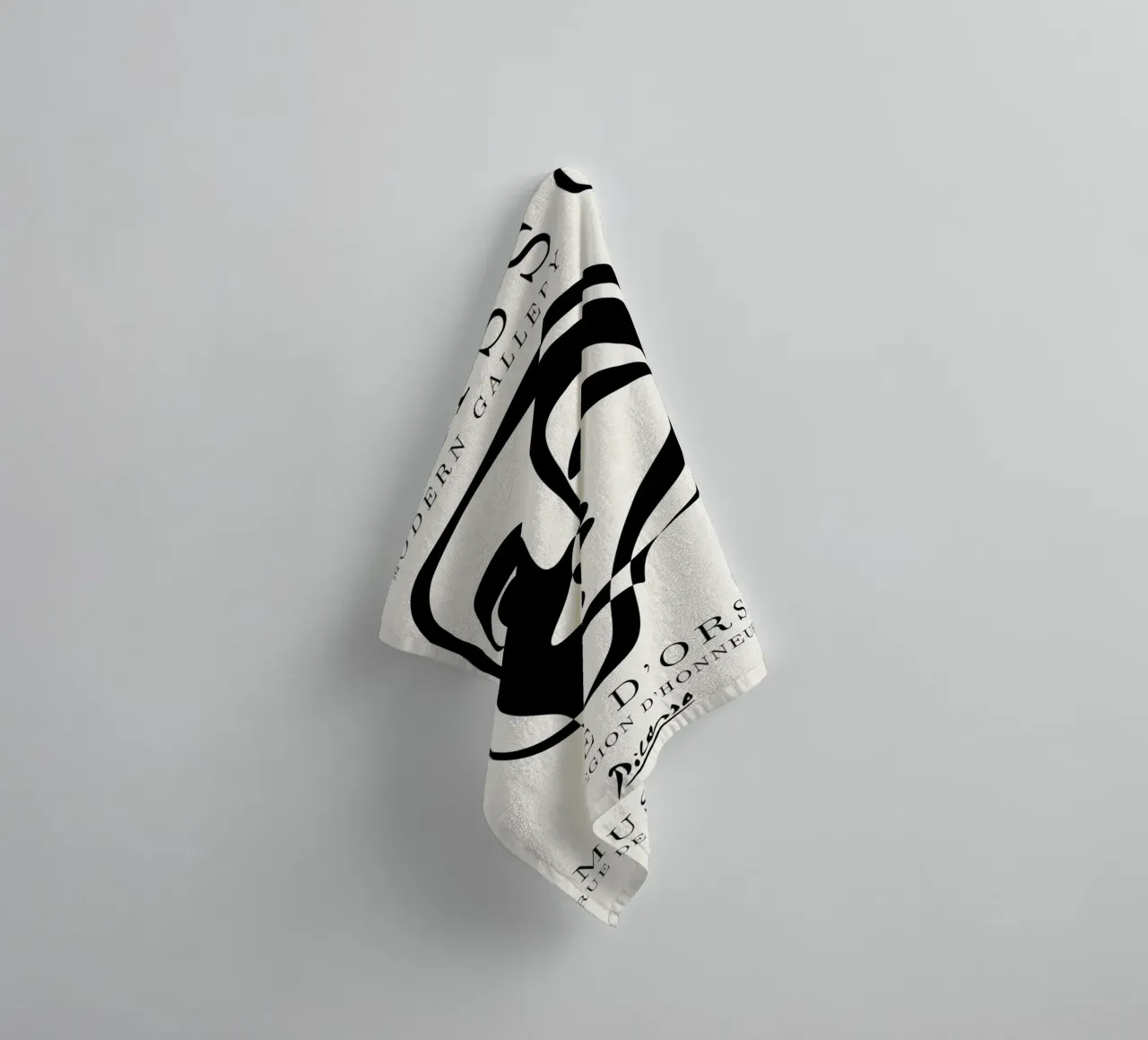 Picasso Abstract Face Mask Art Print | Cubist Modern Gallery towel by NorwesClub