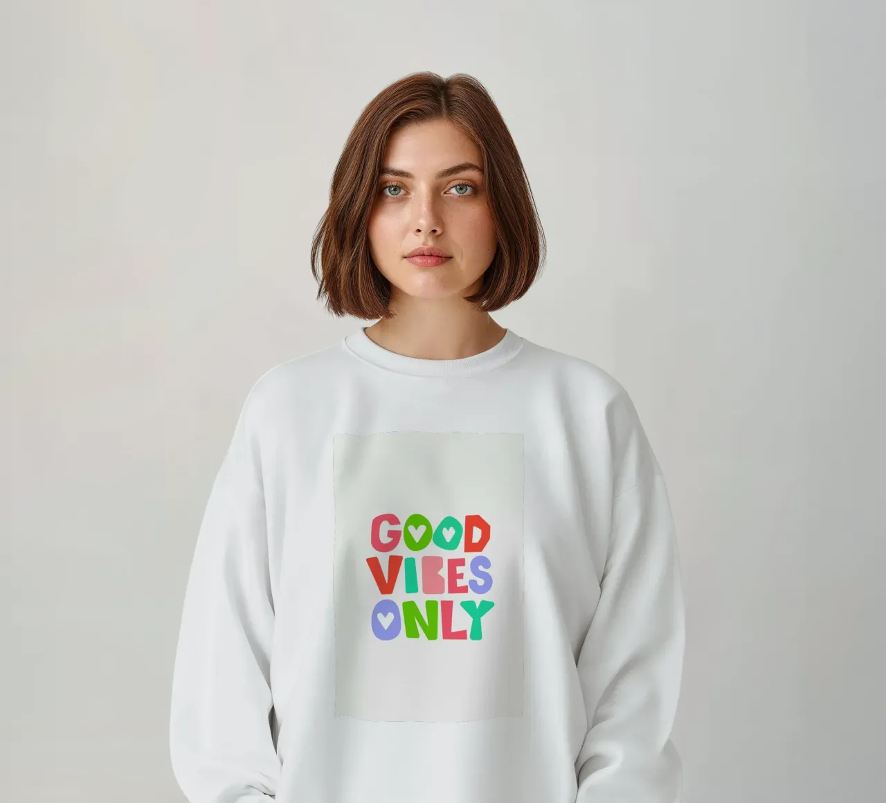 Good vibes only Sweatshirt von Pure