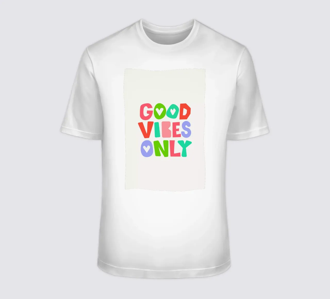 Good vibes only t-shirt da Pure
